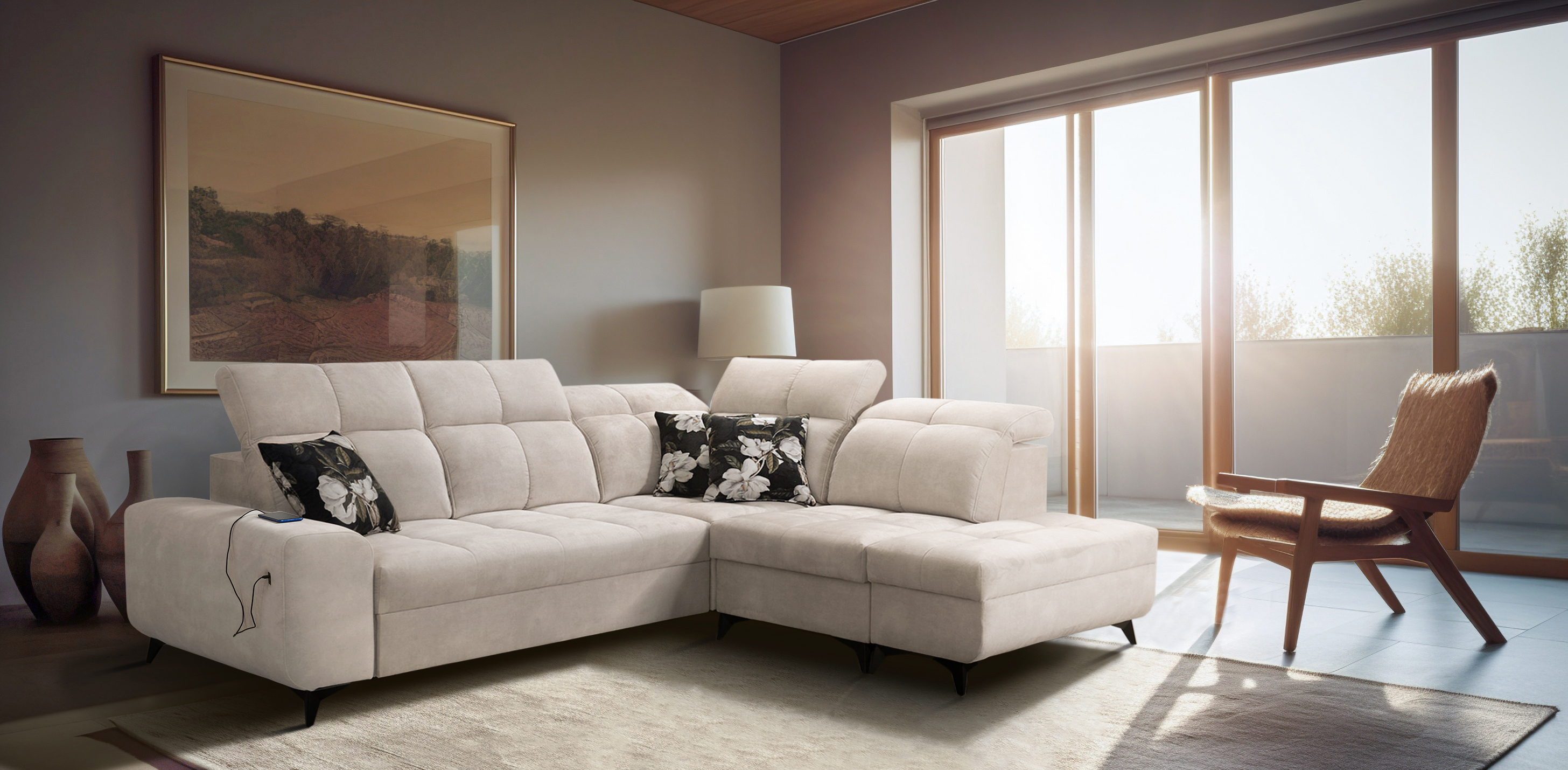 Eckschlafsofa Golden L2