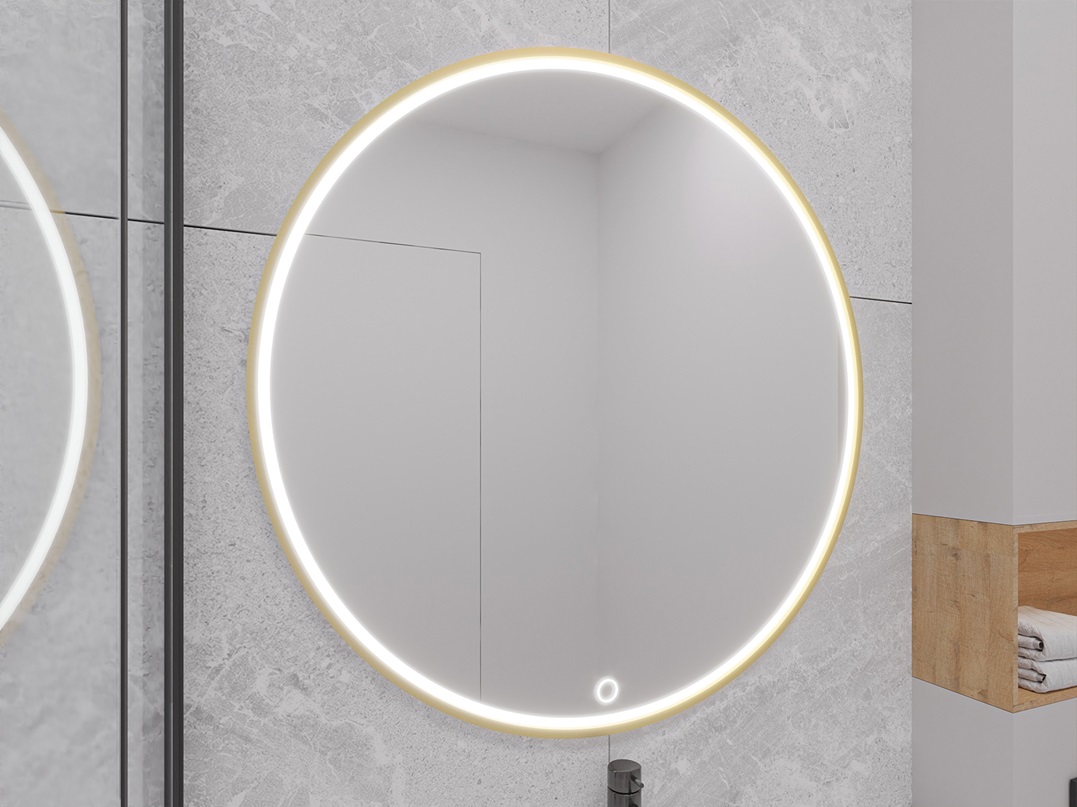 Spiegel mit Beleuchtung Orandiu A