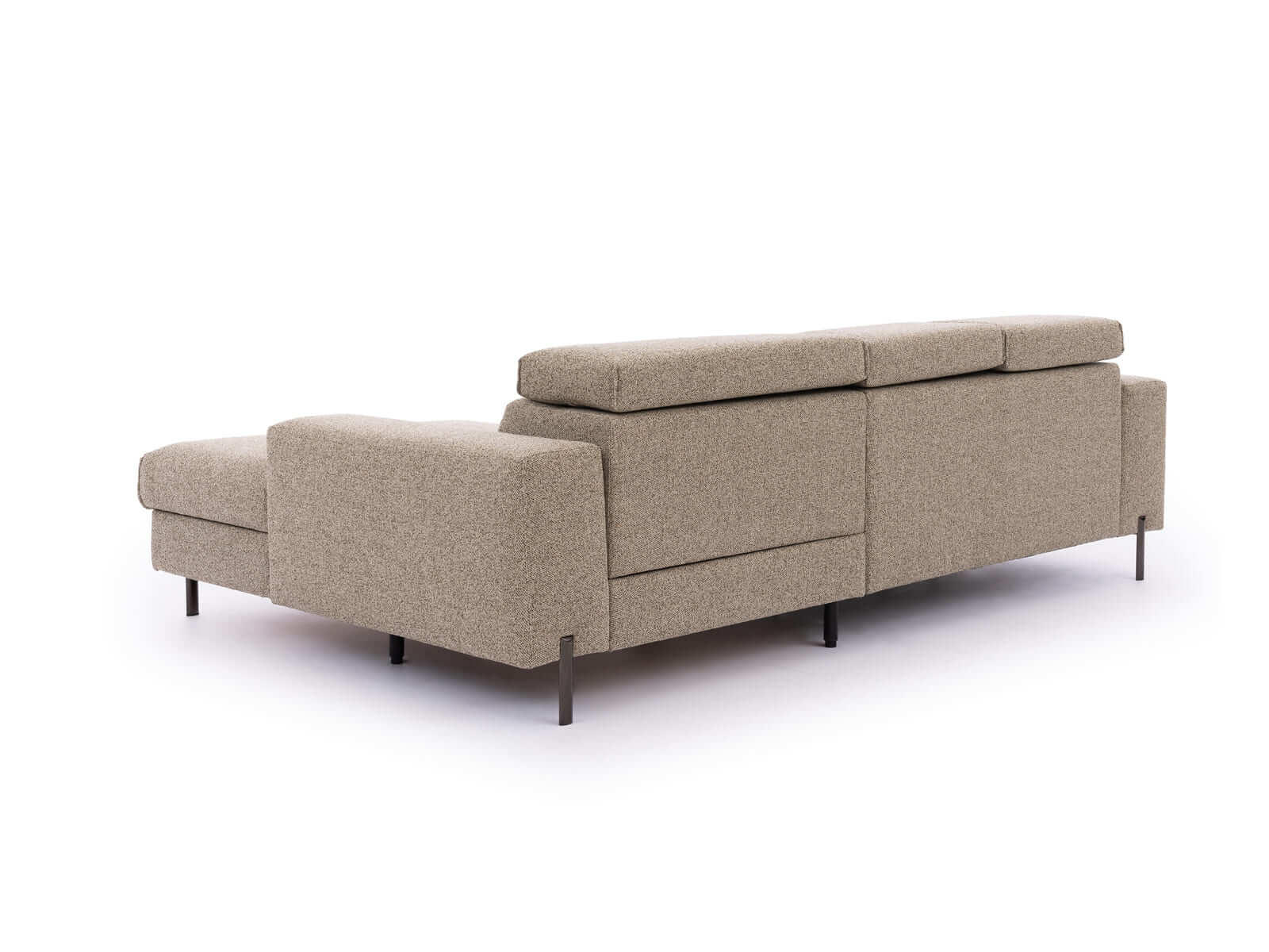 Ecksofa mit Schlaffunktion & Bettkasten Gilia & verstellbaren Kopfstützen