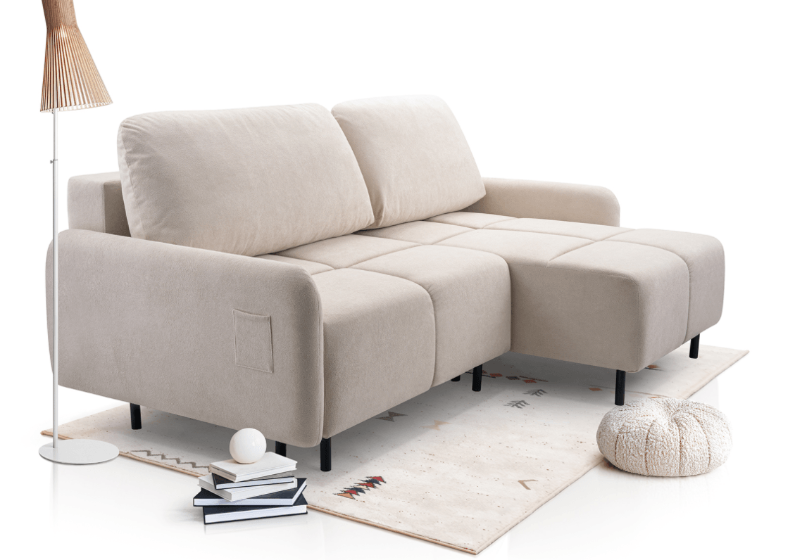 Ecksofa mit Schlaffunktion & Bettkasten Tiko Ecksofa mit Schlaffunktion & Bettkasten Tiko