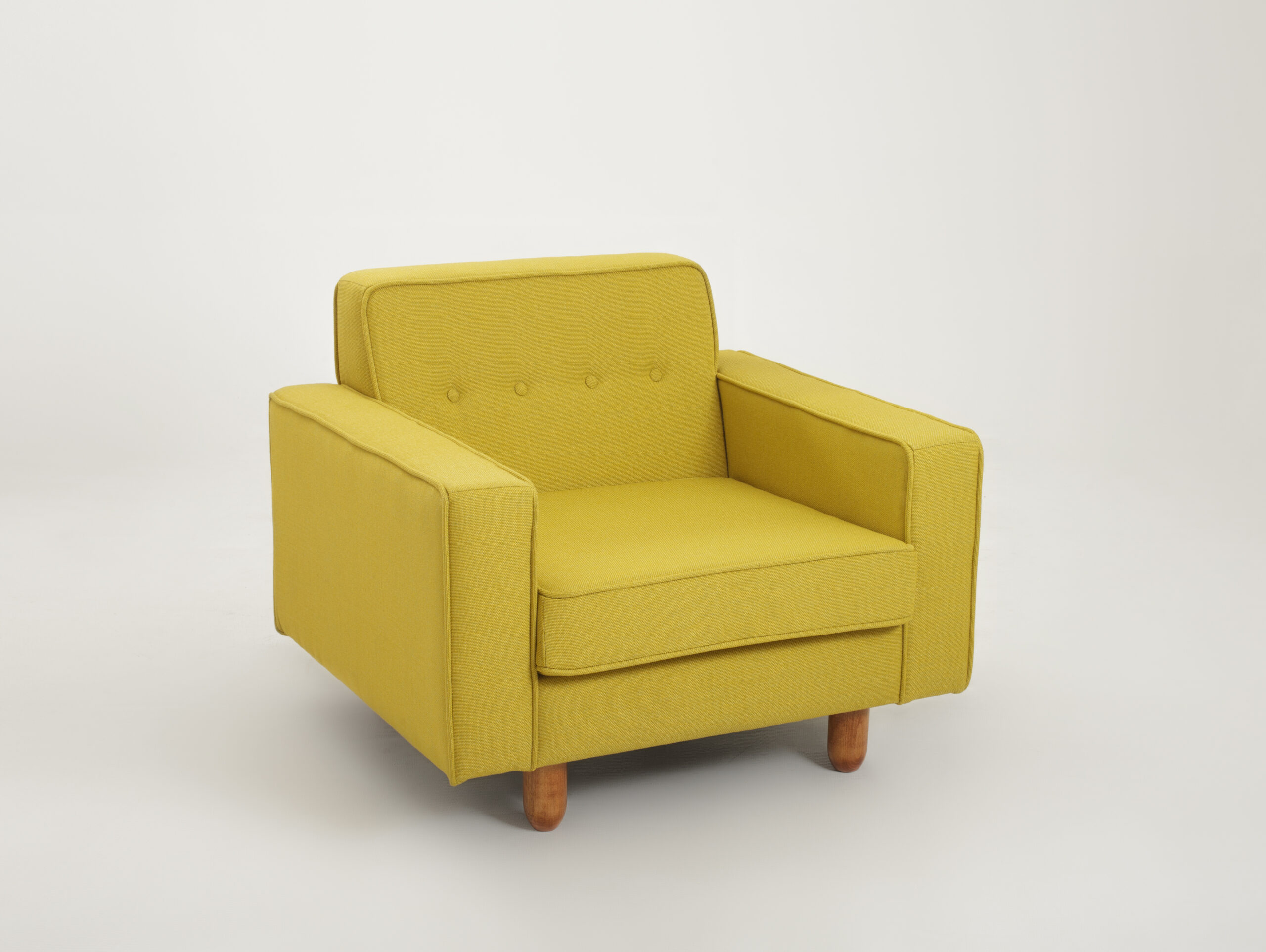 Retro Sessel gelb zugo