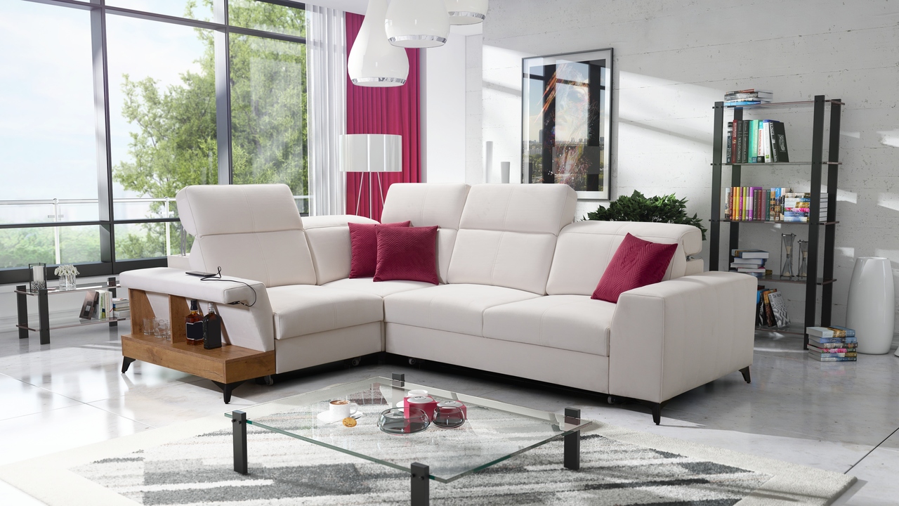 Eckschlafsofa Belutti mini II