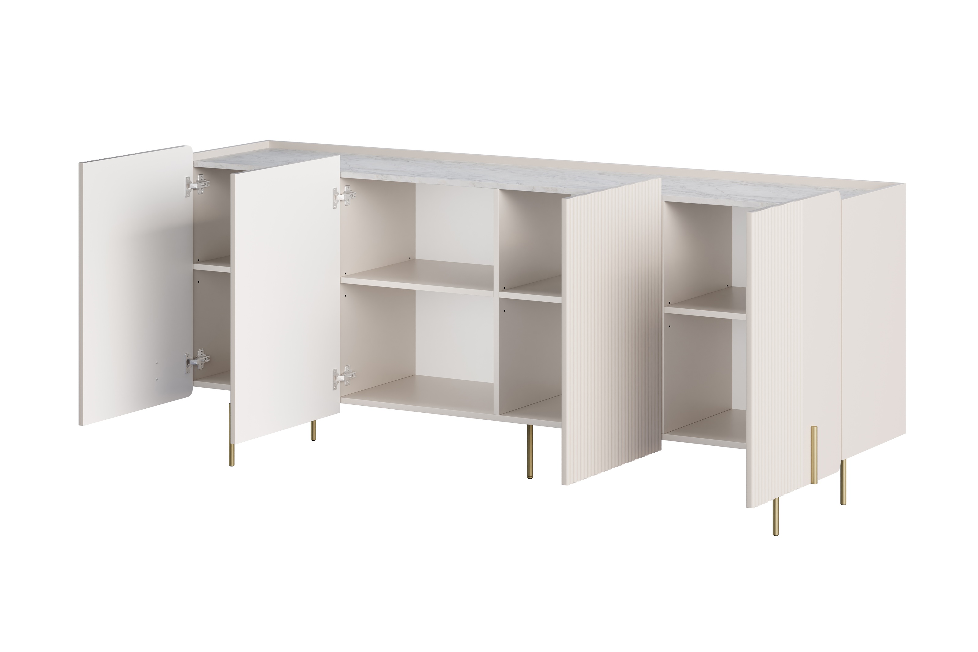 Kommode beige Malmi 200