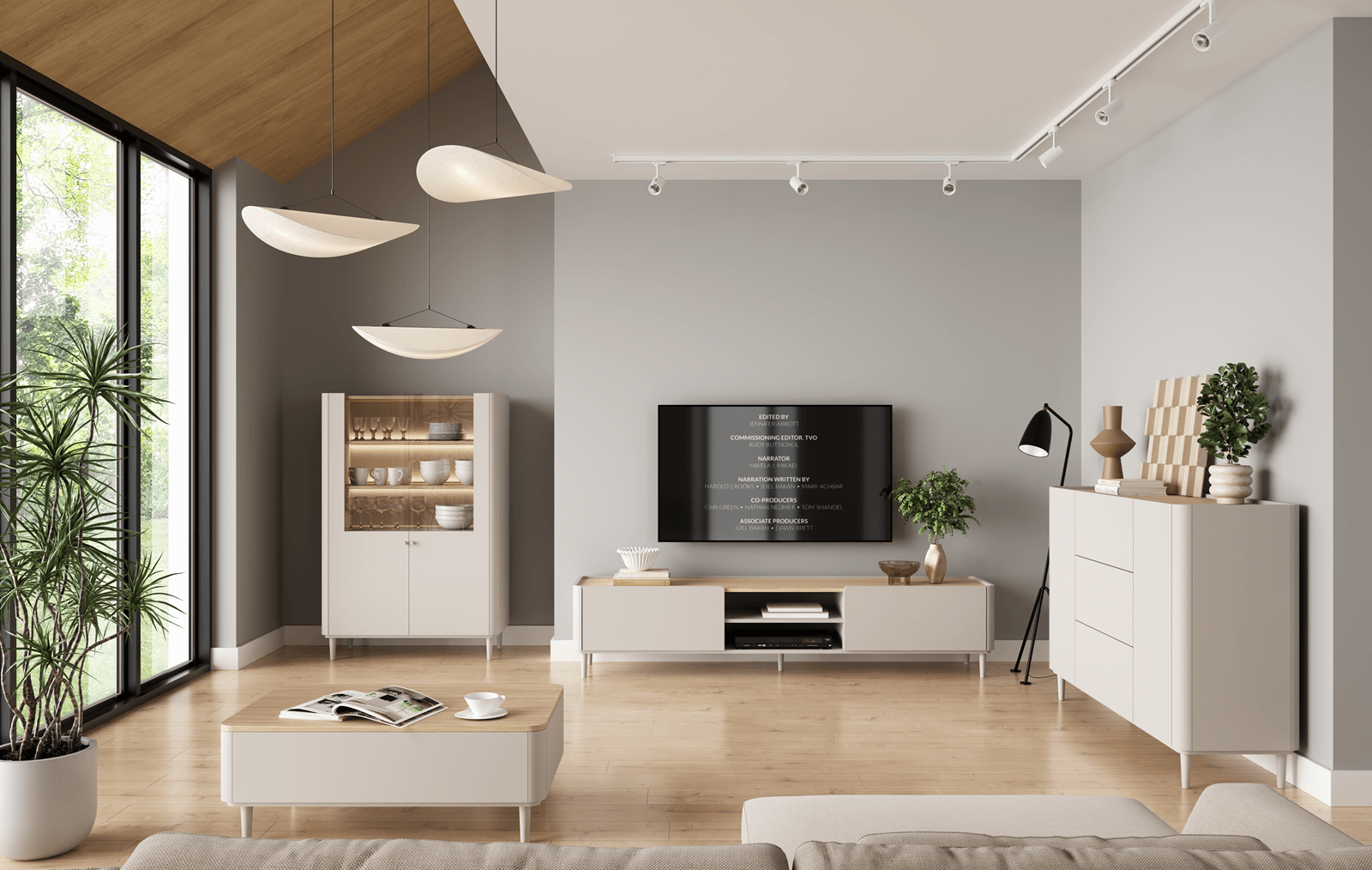 Sideboard Beige Elivo