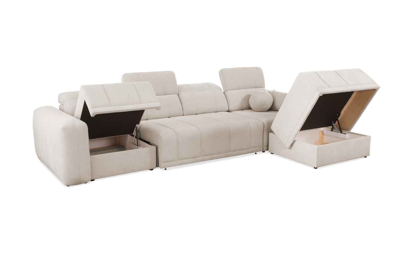 Eckschlafsofa Leonardo XL