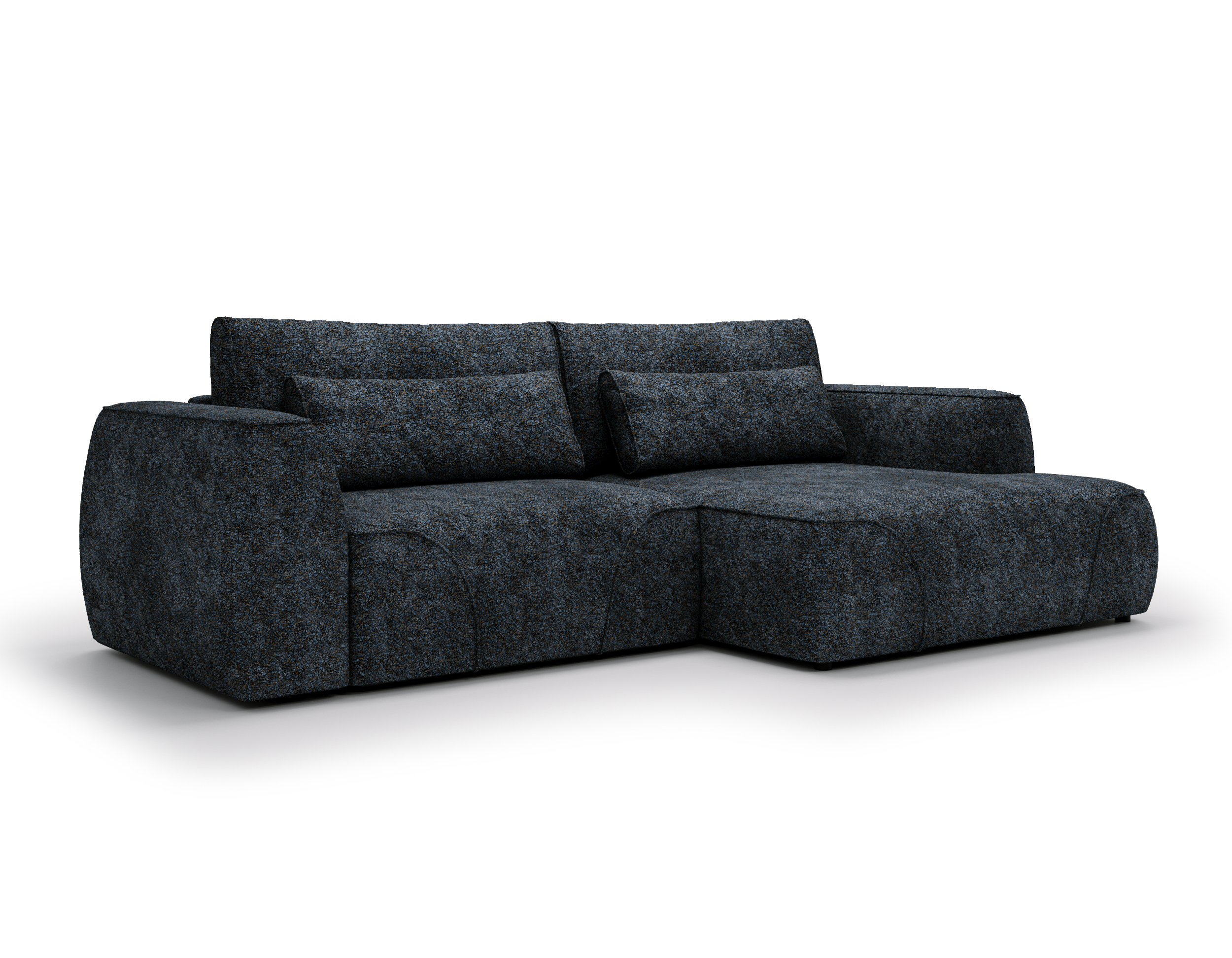 Ecksofa mit Schlaffunktion & Bettkasten Polaris