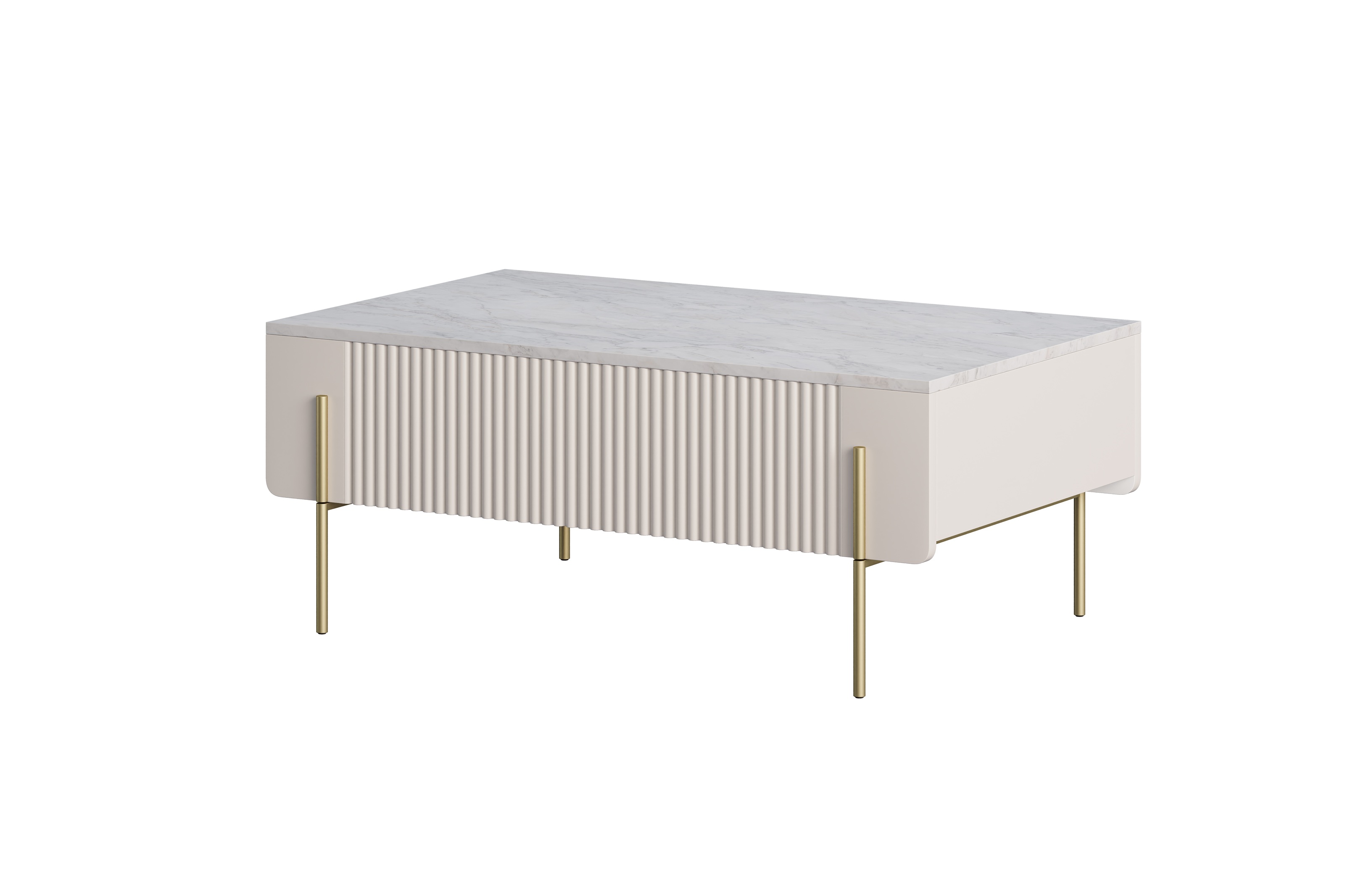 Couchtisch Beige Malmi