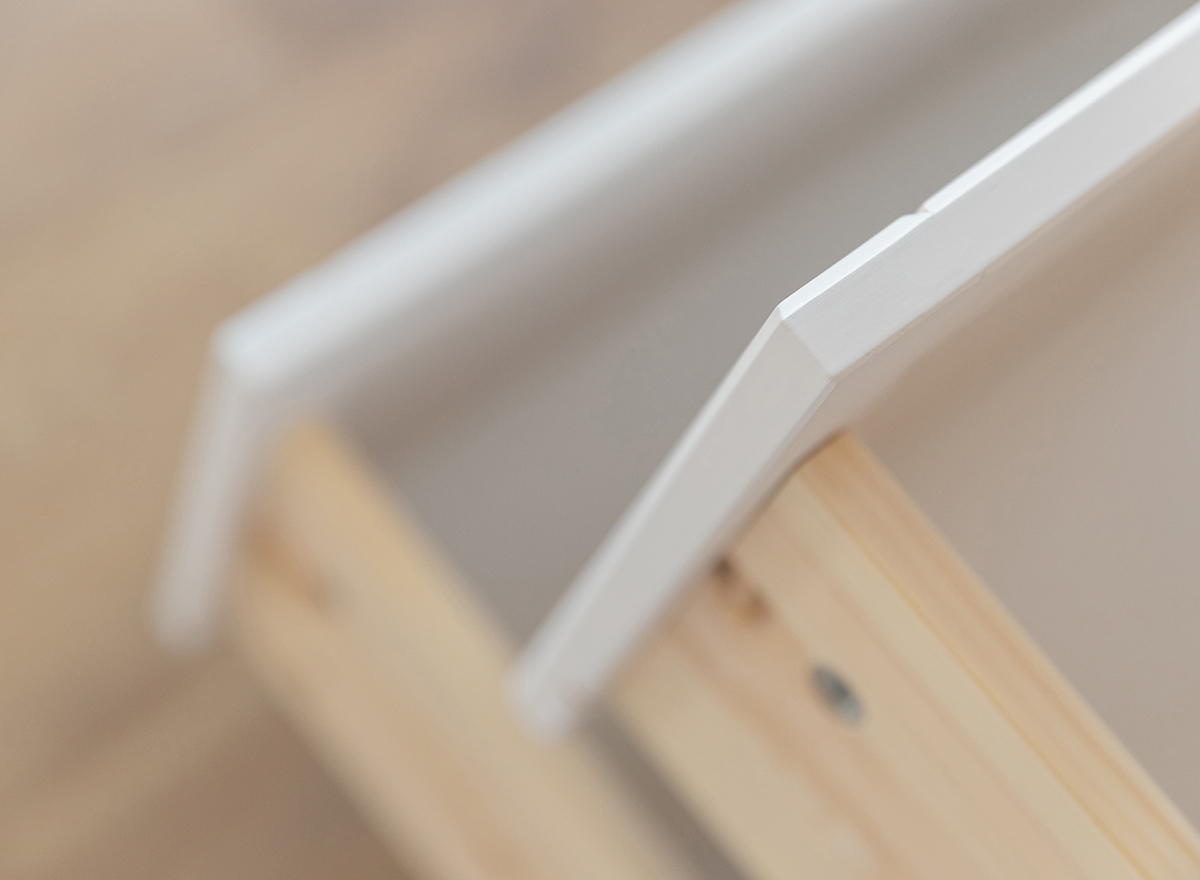 »Marrone2.2 « Sideboard weiß Holz - Massivholz Kiefer