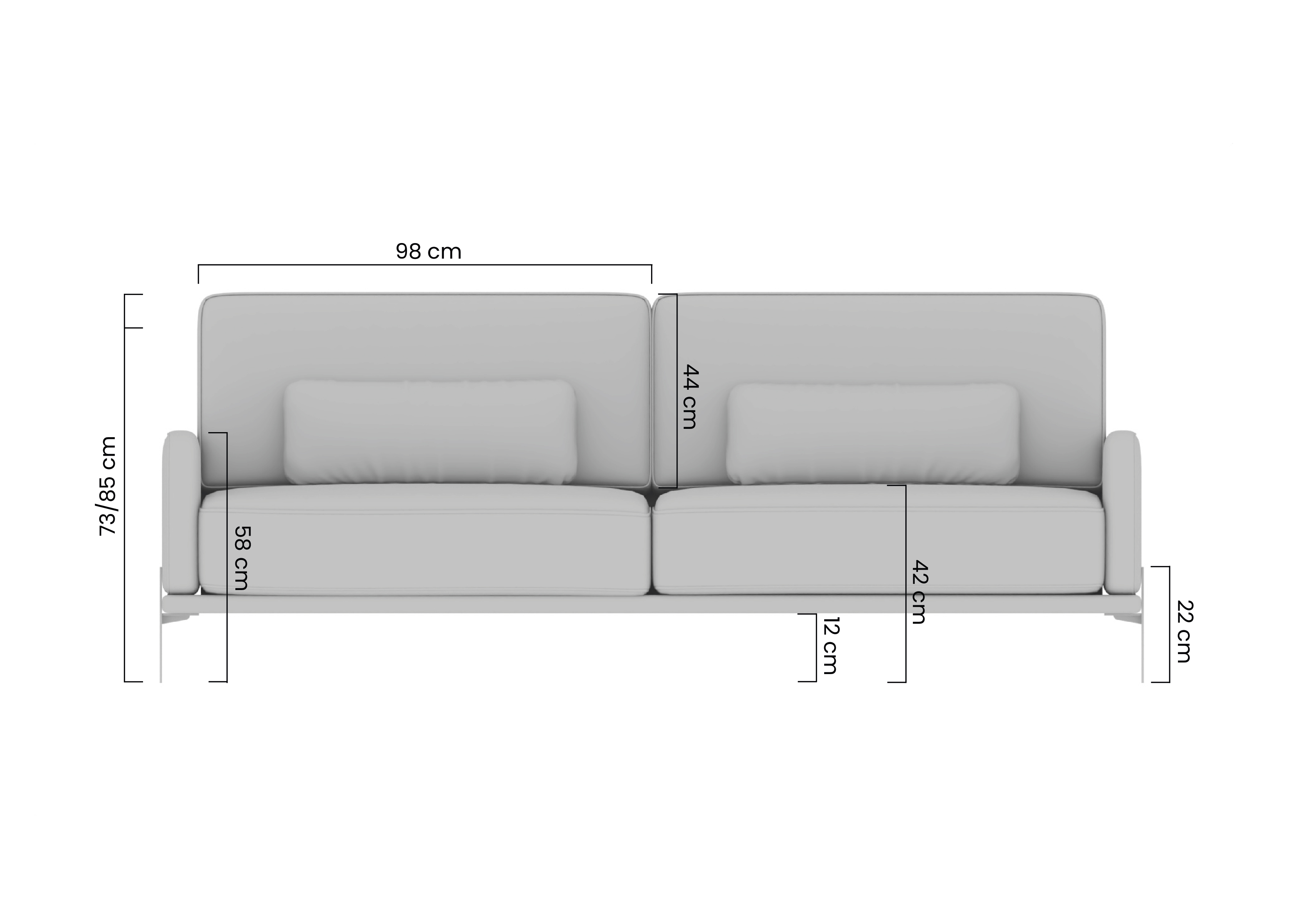 Schlafsofa mit Bettkasten Meloria Schlafsofa mit Bettkasten Meloria