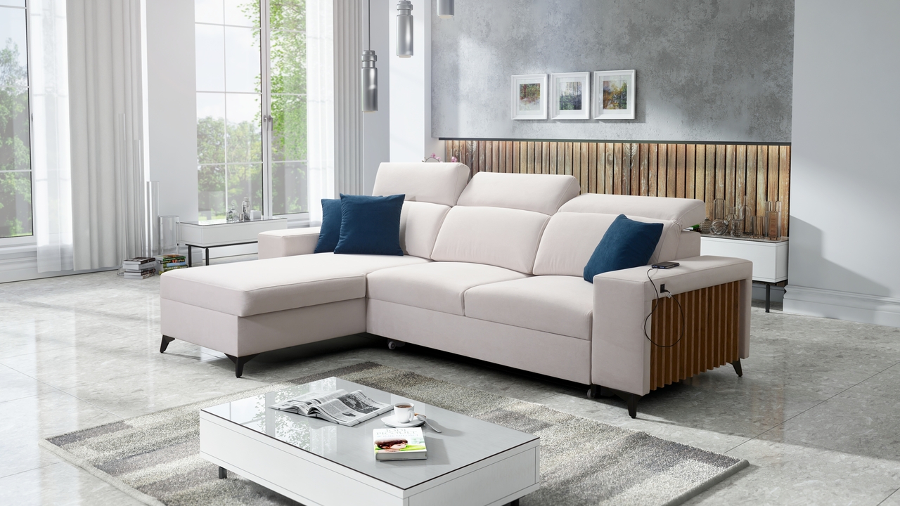 Eckschlafsofa Bartone mini