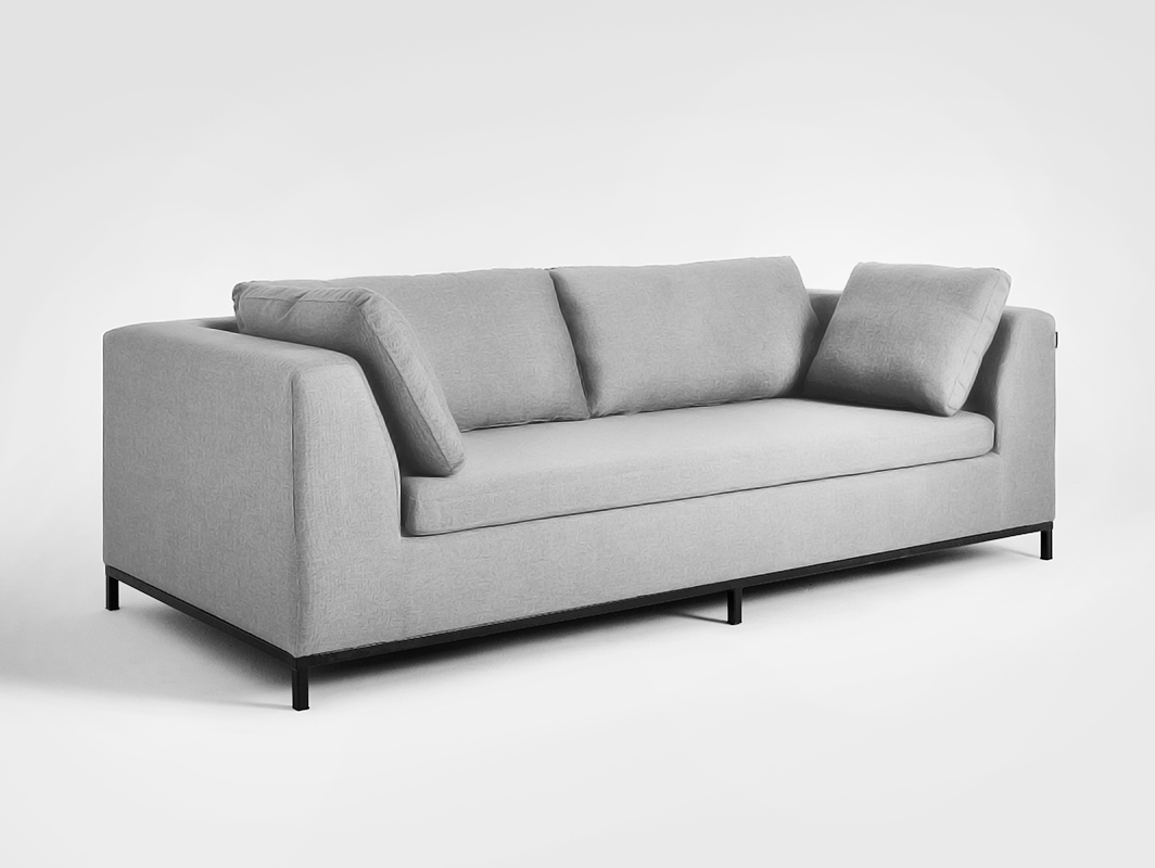 3-Sitzer Schlafsofa Sofa grau Ambient