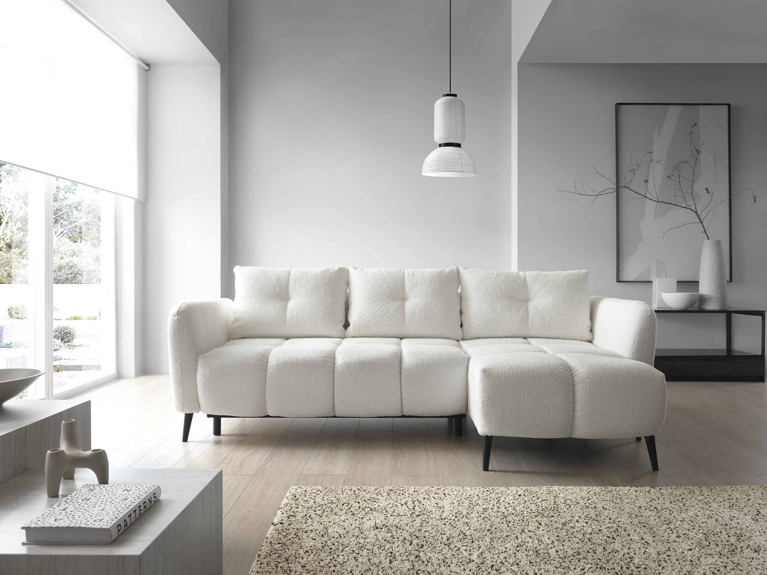 Ecksofa mit Schlaffunktion & Bettkasten Alpa Ecksofa mit Schlaffunktion & Bettkasten Alpa
