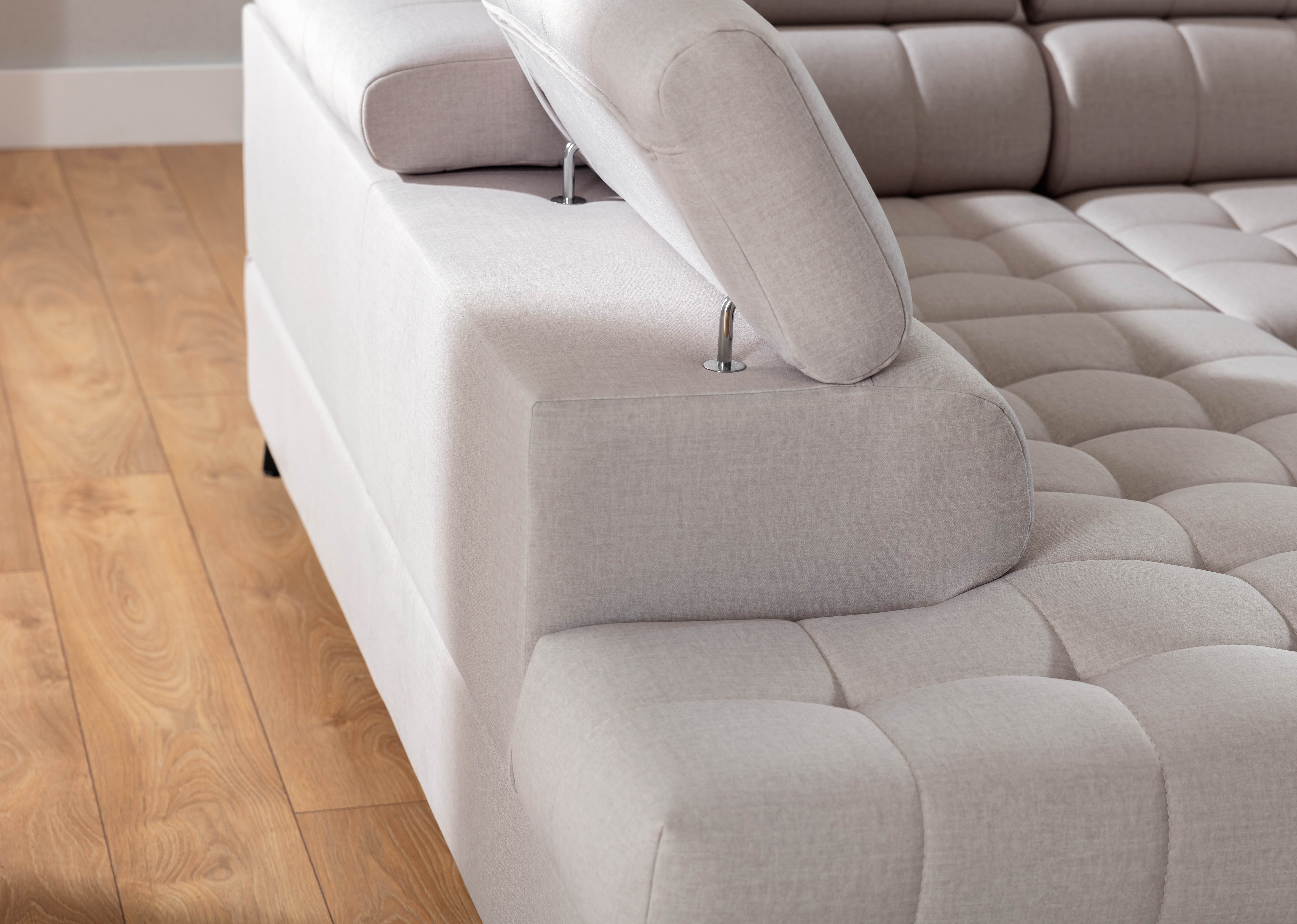 Ecksofa mit Schlaffunktion & Bettkasten Elarias