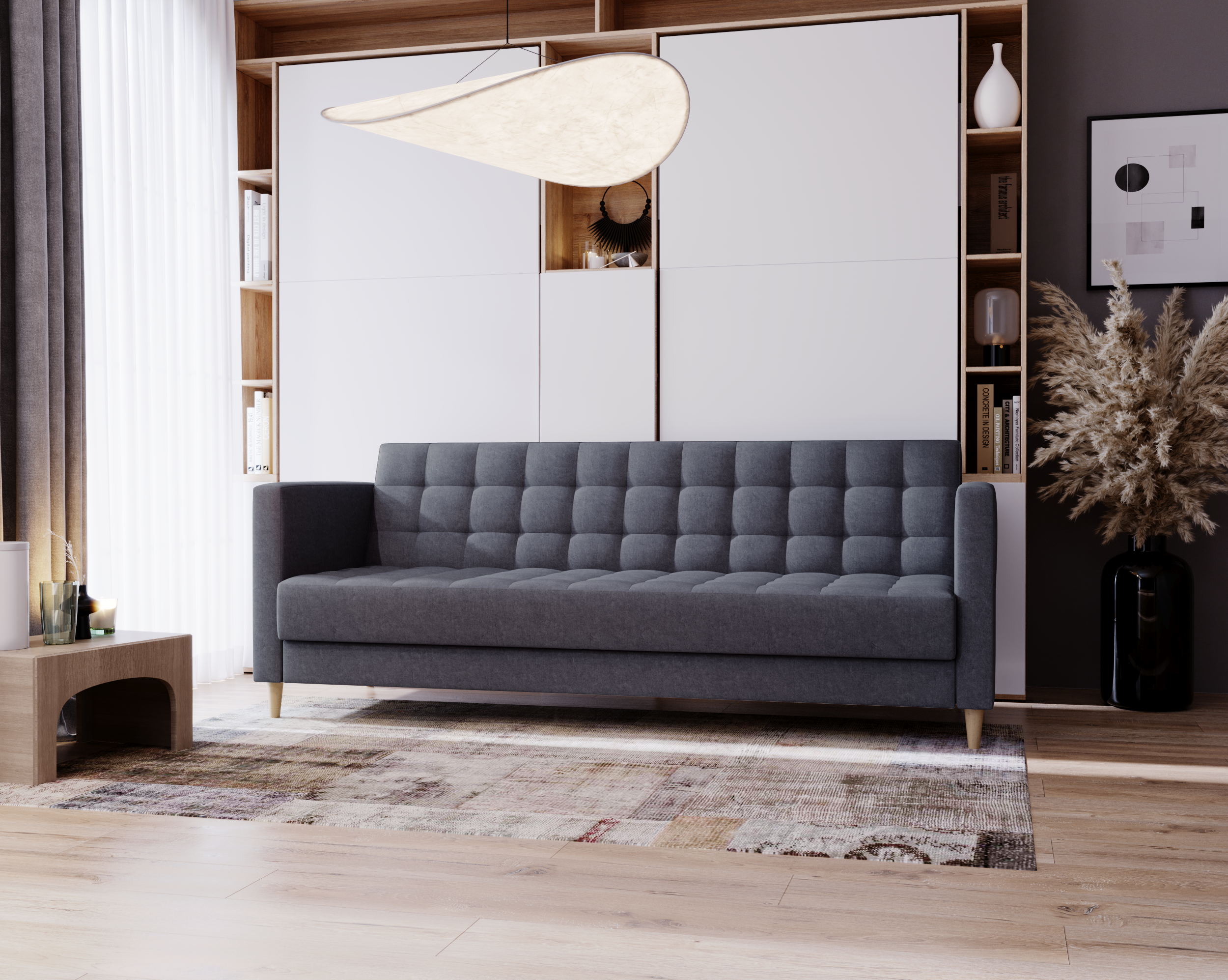 Schlafsofa mit Bettkasten Fandy 