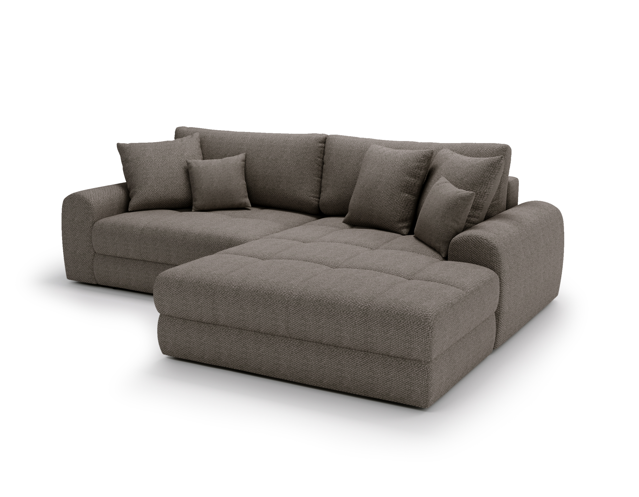 Ecksofa mit Schlaffunktion & Bettkasten Lorson