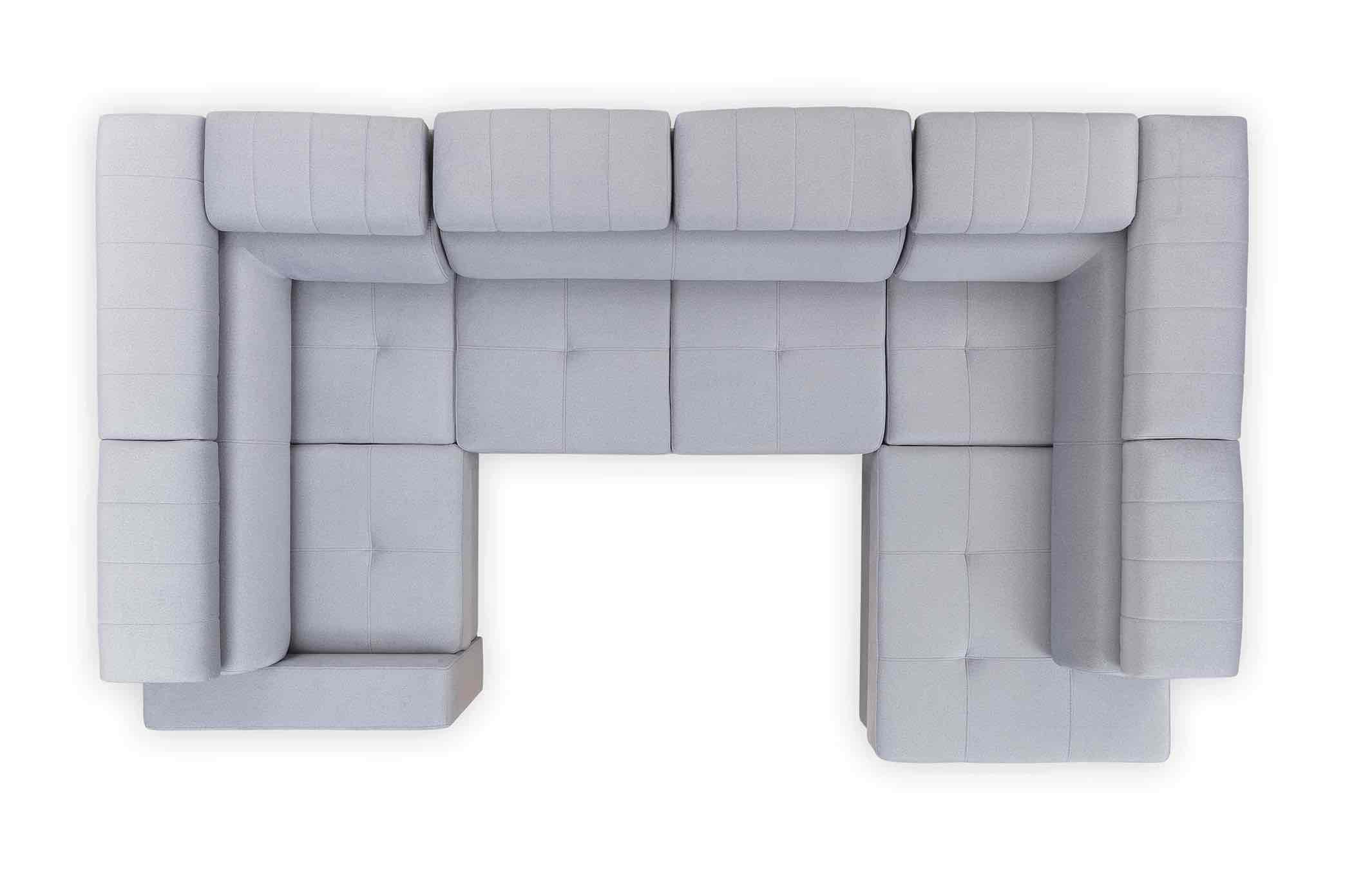 Wohnlandschaft mit Schlaffunktion Modeno Wohnlandschaft mit Schlaffunktion Modeno