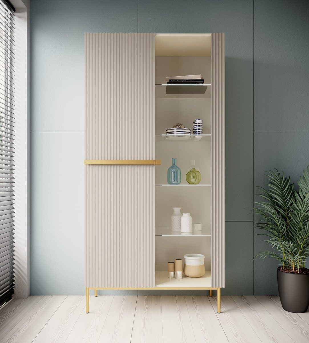 Vitrine Beige Nicole