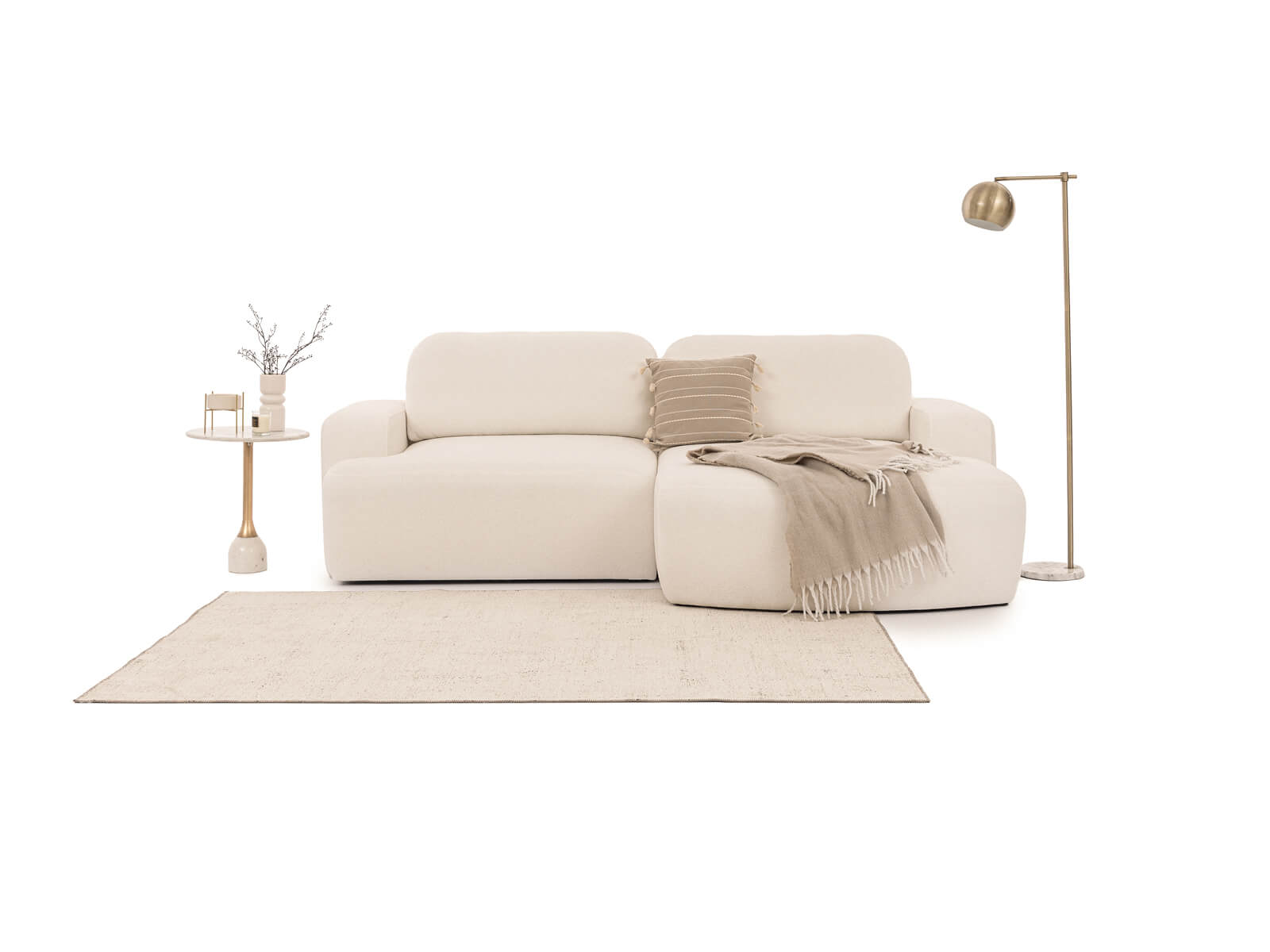 Ecksofa mit Schlaffunktion & Bettkasten Alma Ecksofa mit Schlaffunktion & Bettkasten Alma