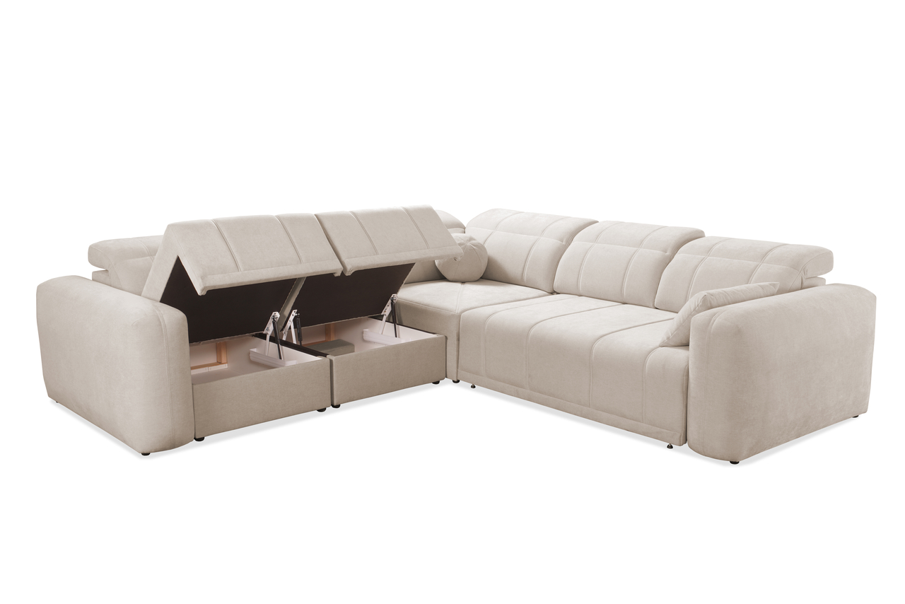 Eckschlafsofa Leonardo L2