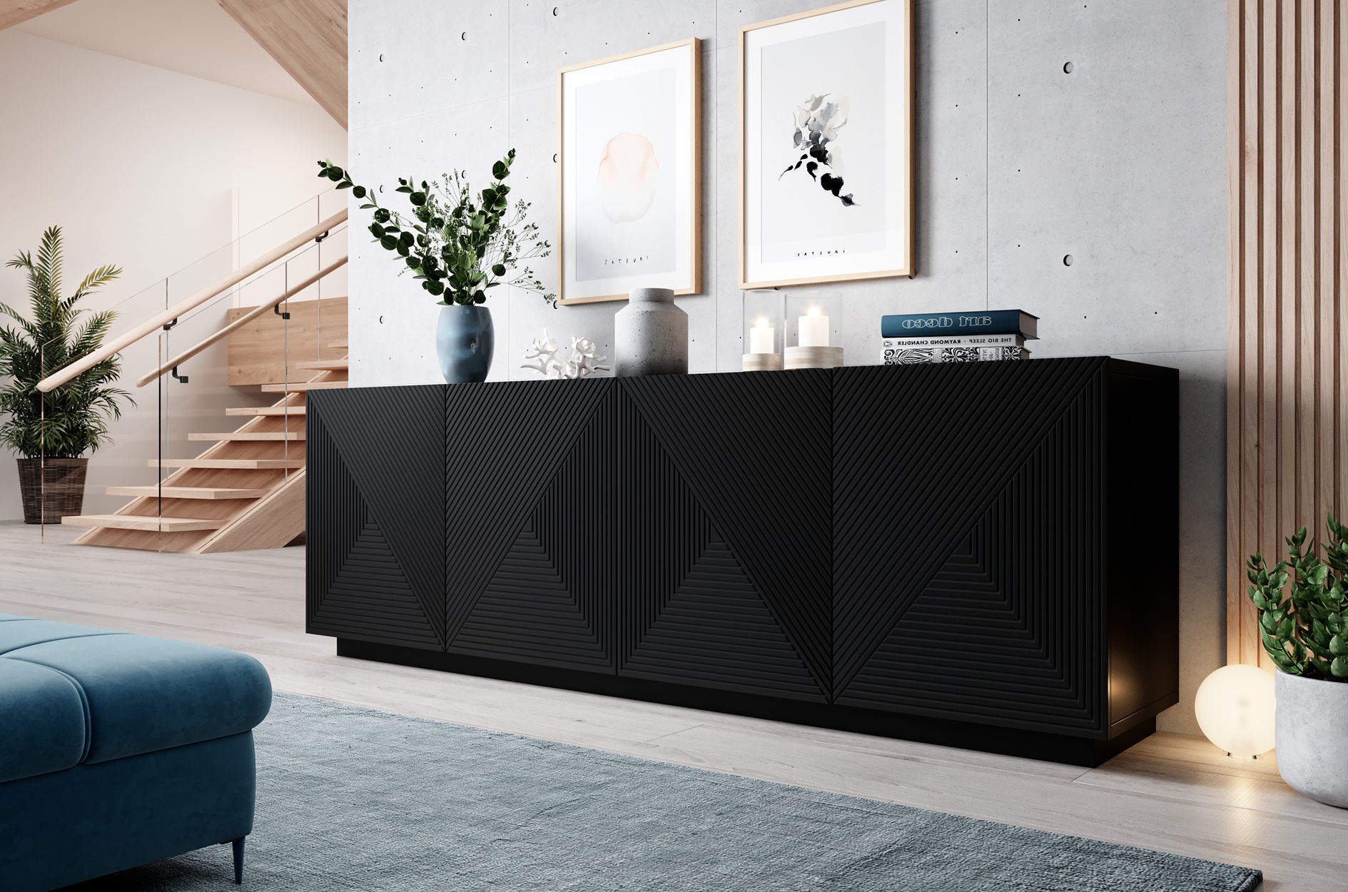 Sideboard schwarz