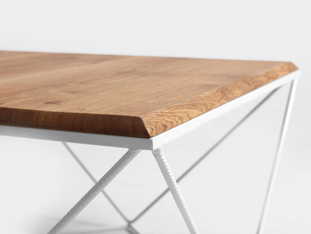 Couchtisch Holz Metall »Daryl 80«