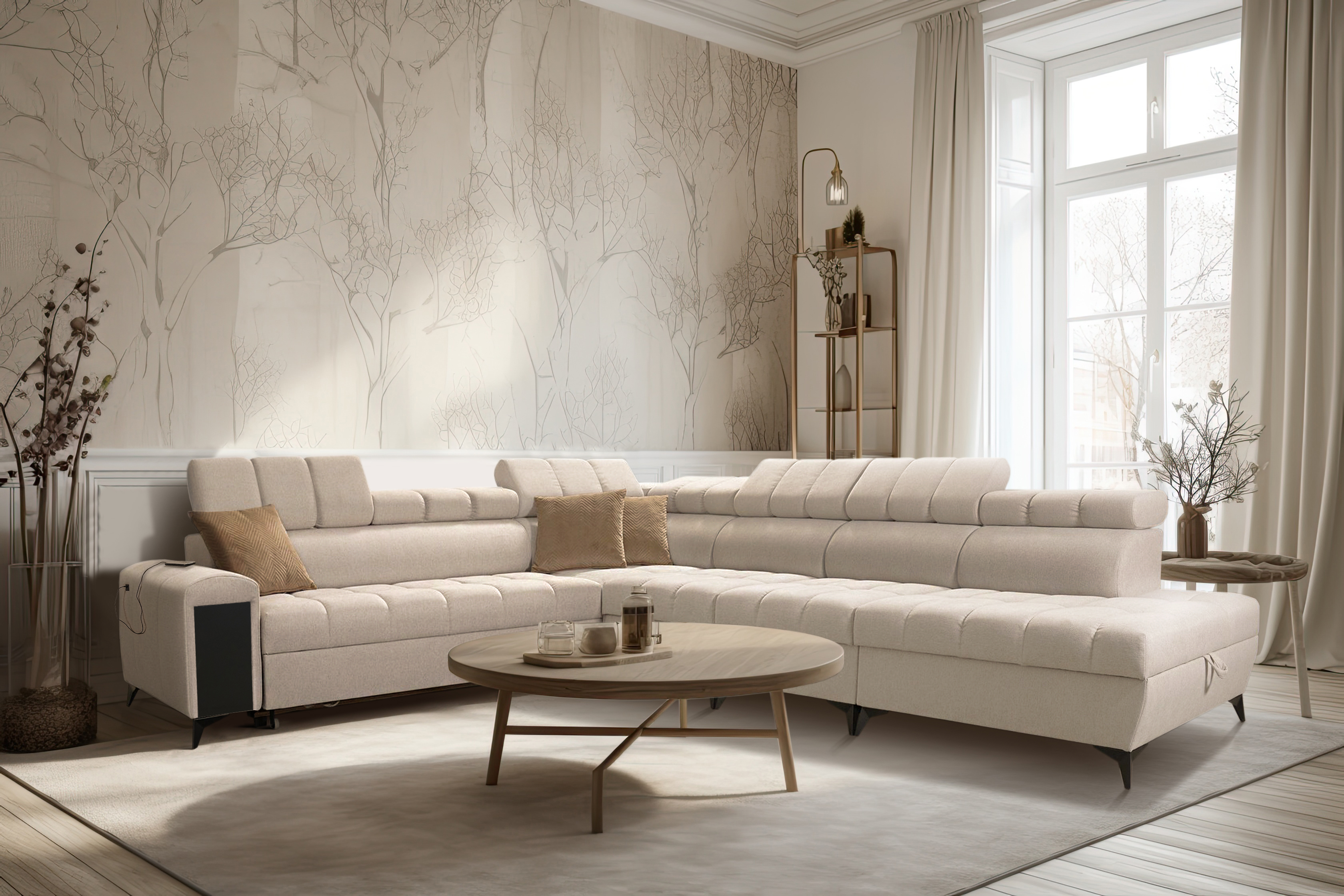 Eckschlafsofa Greco XXL