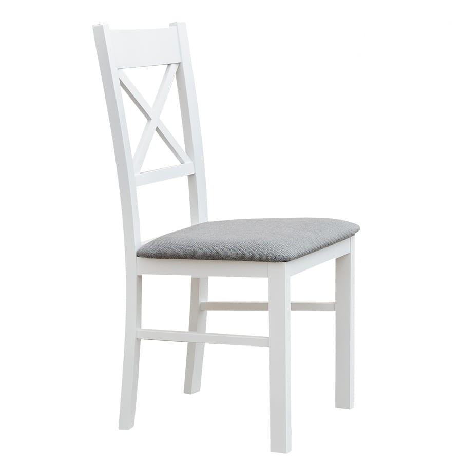 Stuhl Weiß Belluno mit polster
