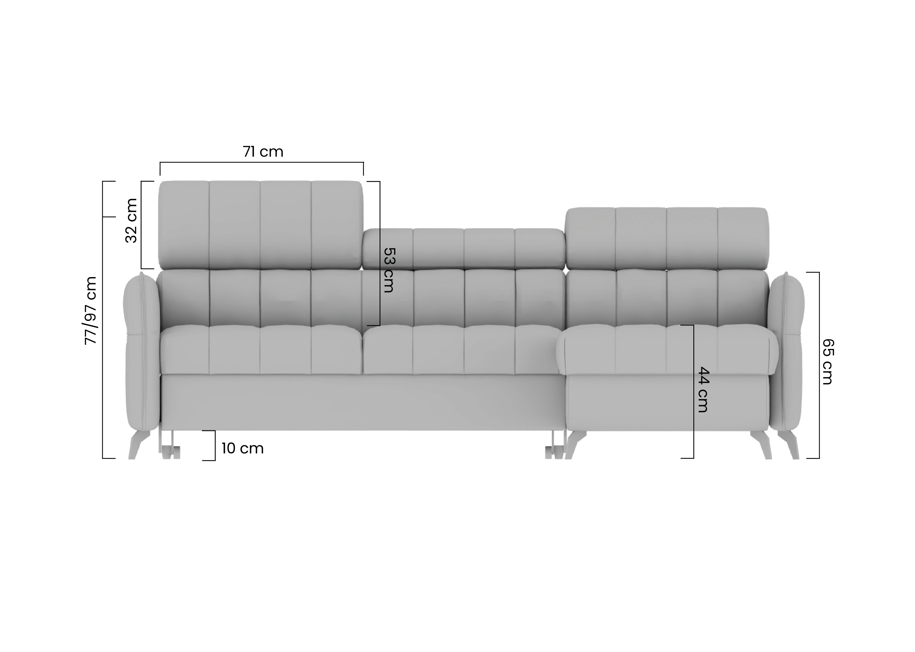 Ecksofa mit Schlaffunktion Elarias mini Ecksofa mit Schlaffunktion Elarias mini