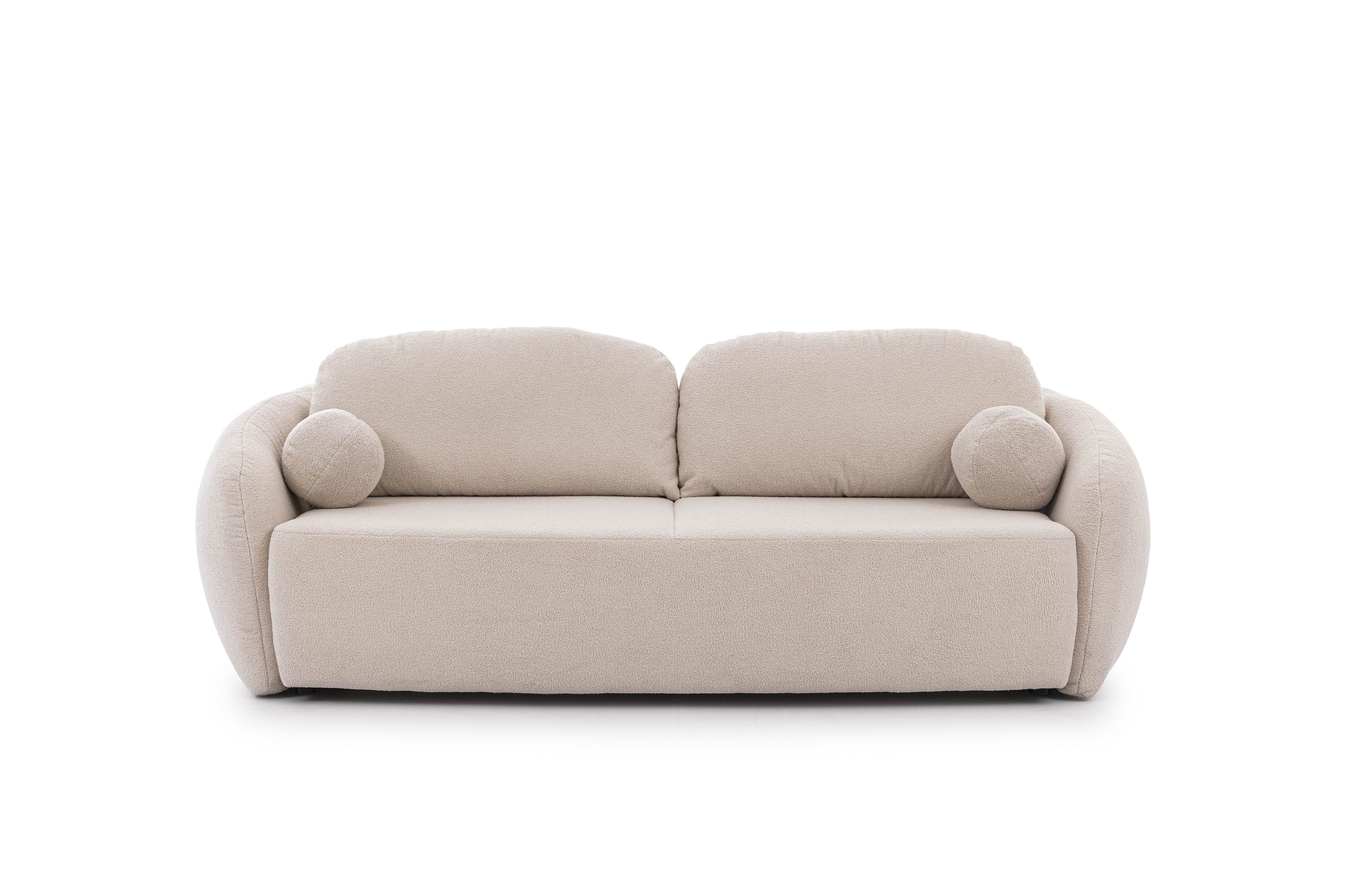 Schlafsofa mit Bettkasten Safran Schlafsofa mit Bettkasten Safran