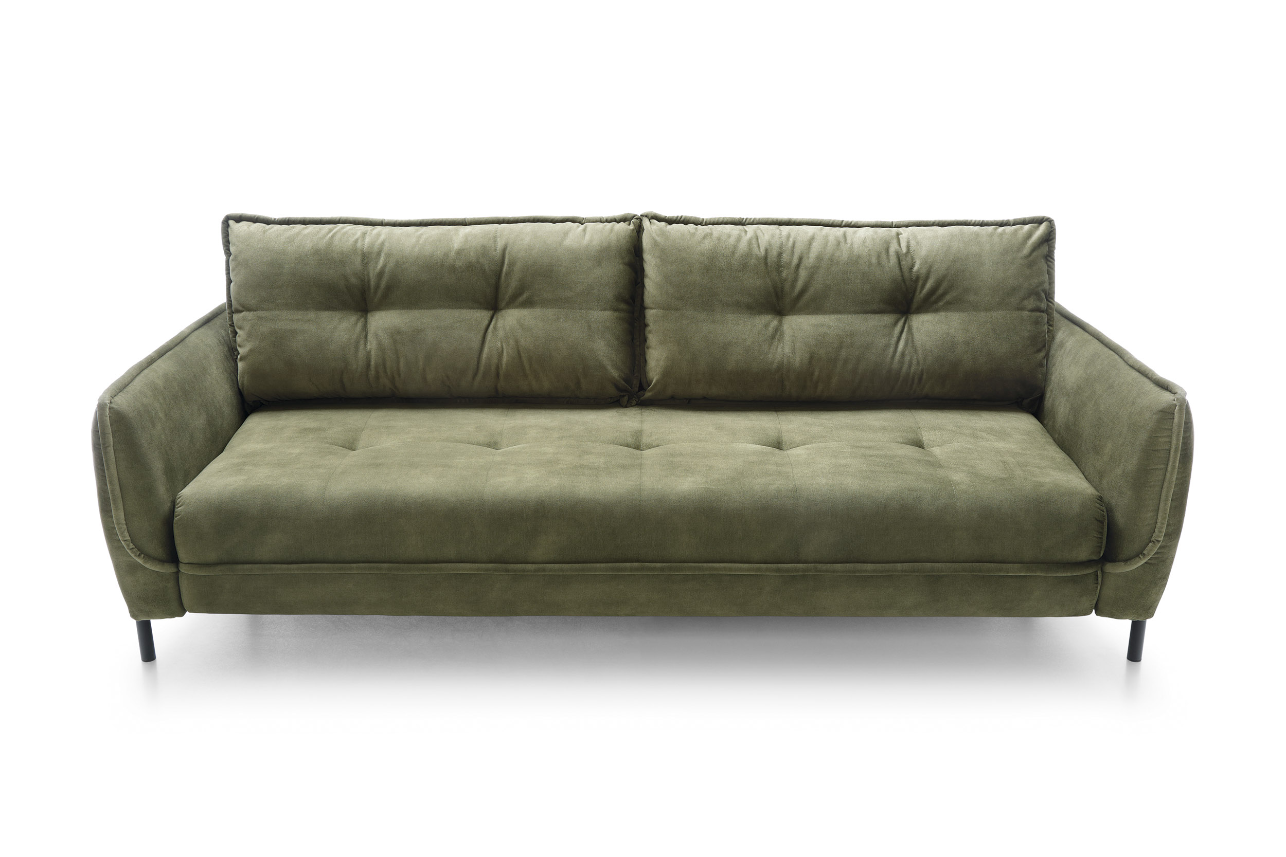 schlafsofa grün Kobe 3 sitzer
