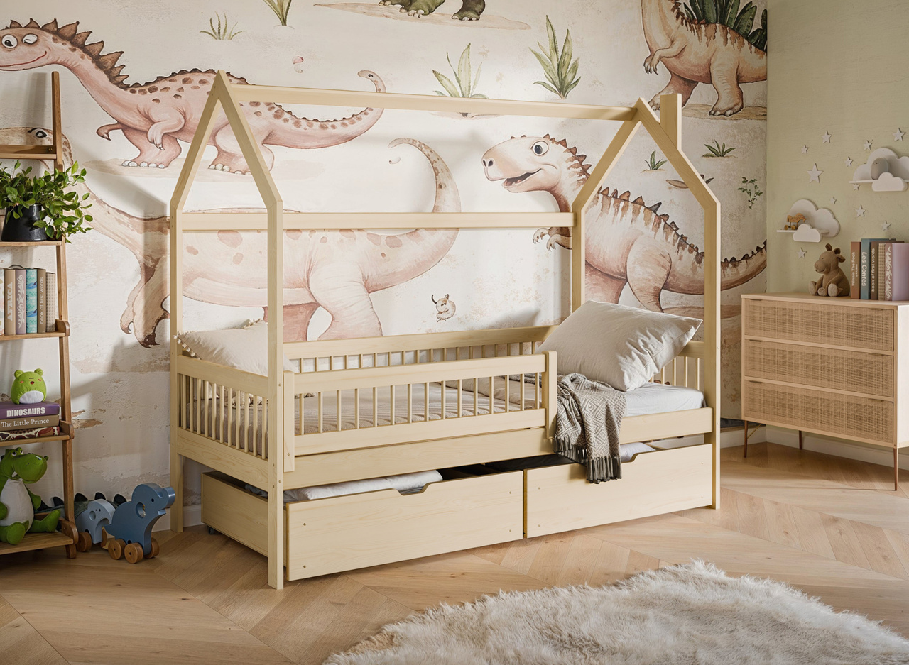 Hausbett Oskar 90 Hausbett Oskar 80x160 80x180 90x200