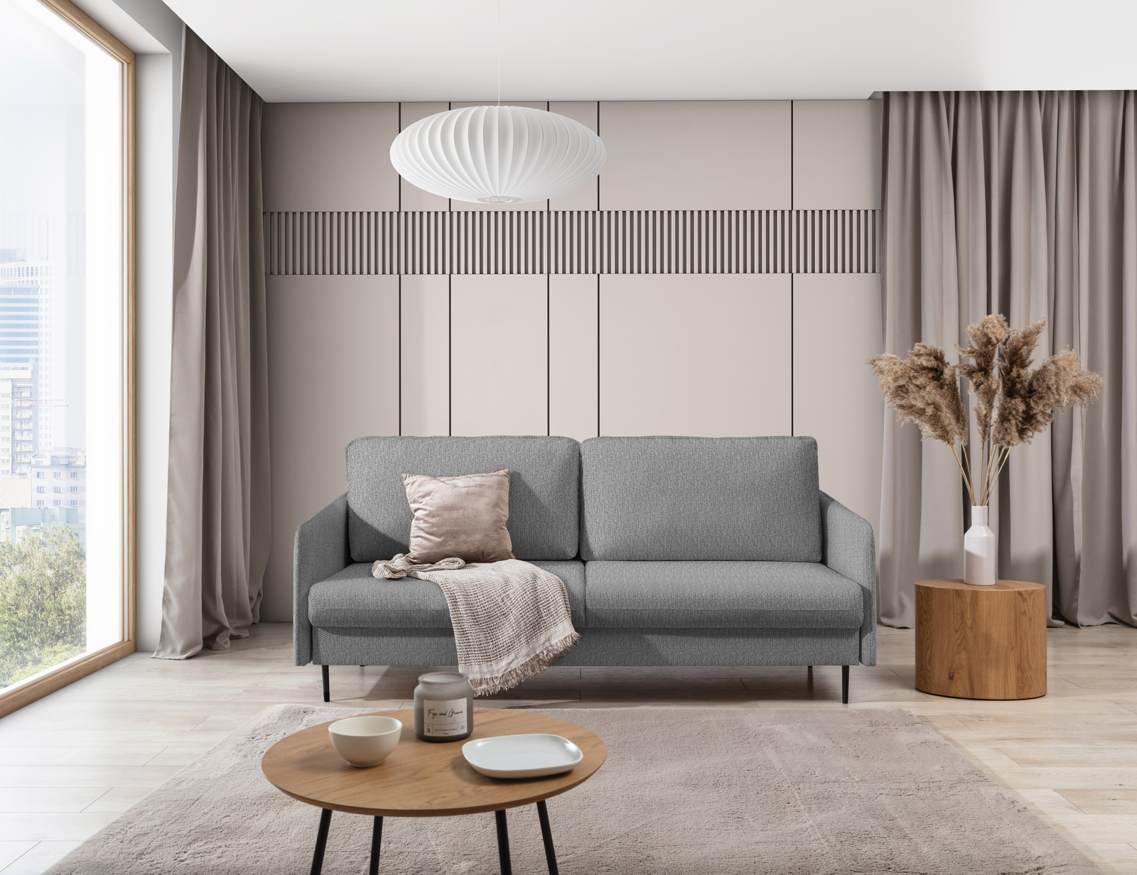 Schlafsofa mit Bettkasten Taila