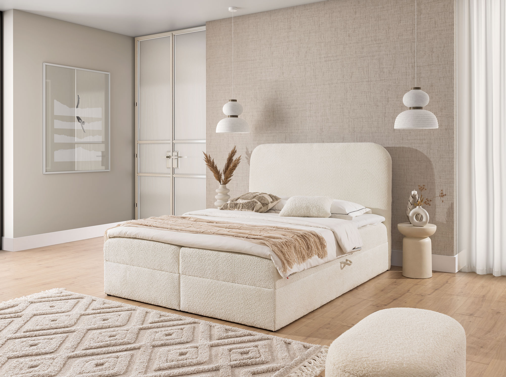Boxspringbett 160x200 Luna Boxspringbett 200x200 Luna Boxspringbett 120x200 Luna Boxspringbett 160x200 Luna Boxspringbett 140x200 Luna Boxspringbett 180x200 Luna boucle