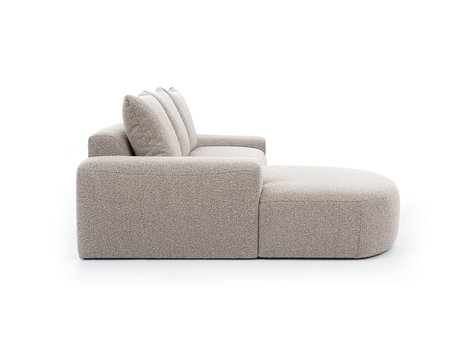 Sofa L-Form modern Art beige 