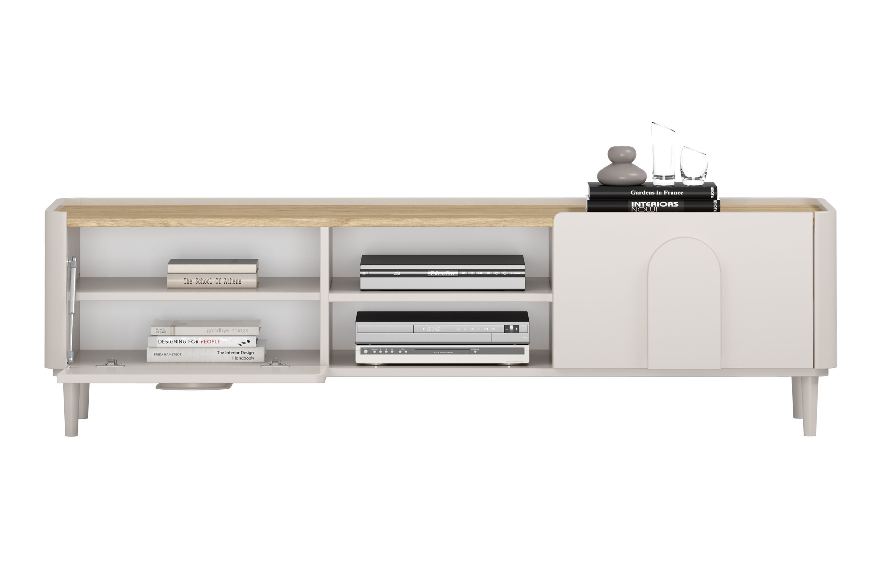 TV-Lowboard beige Amilio