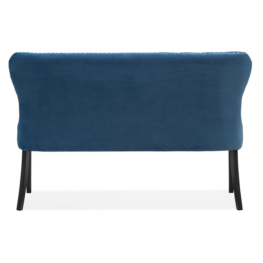 Sitzbänk Chesterfield Madame samt blau rosa rot petrol detal