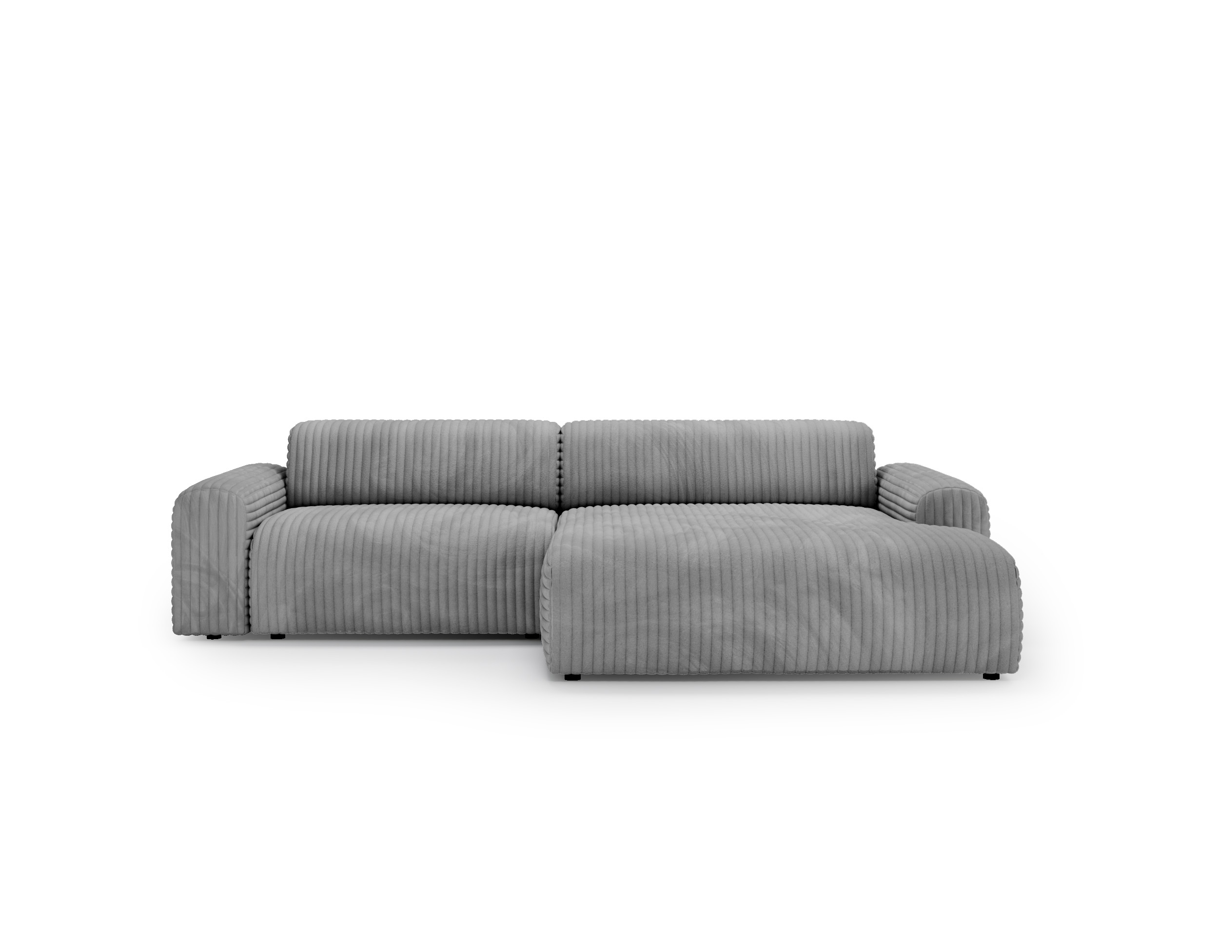 Ecksofa Cord Grau Valoris Ecksofa Cord Grau Valoris