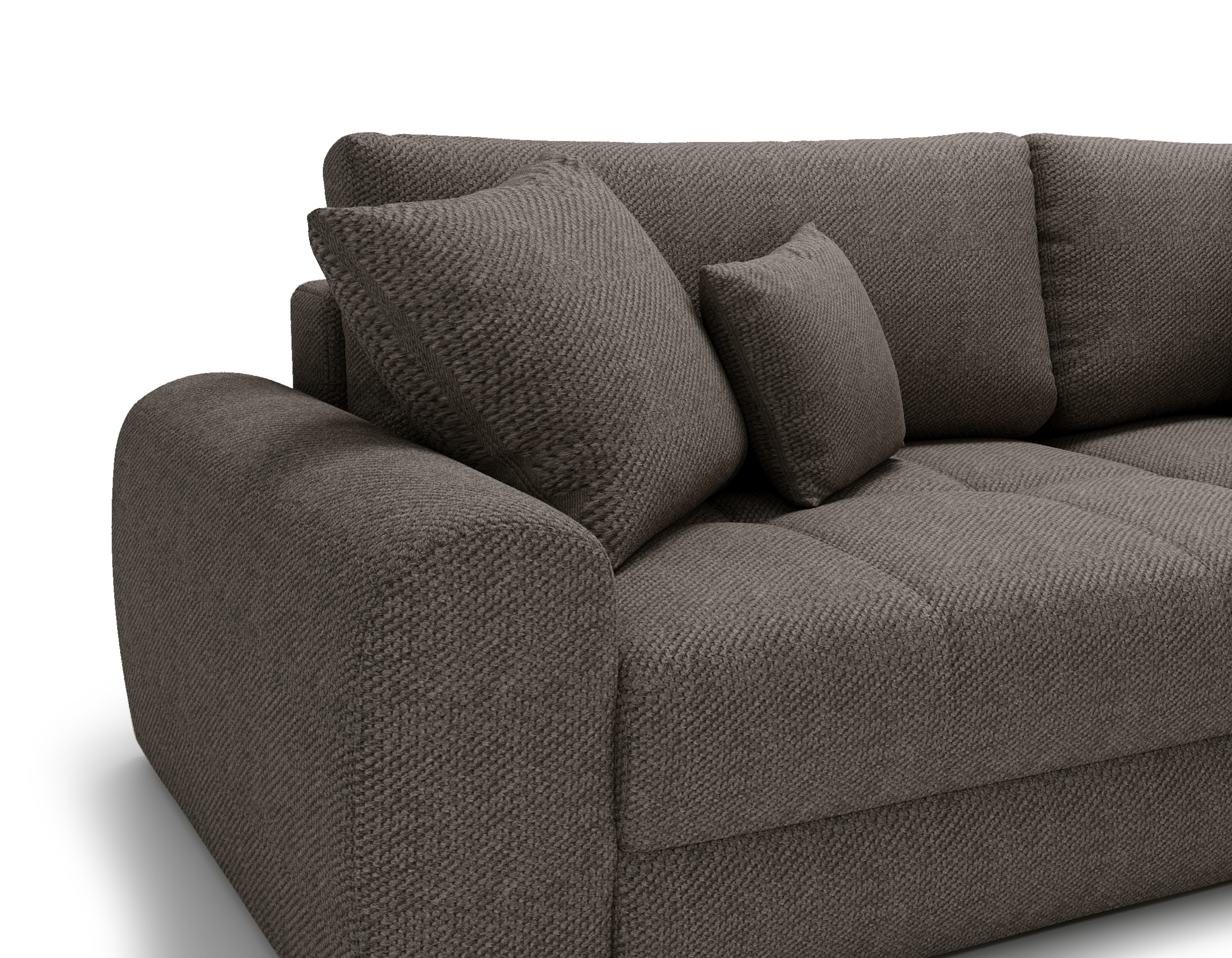 Ecksofa mit Schlaffunktion & Bettkasten Lorson