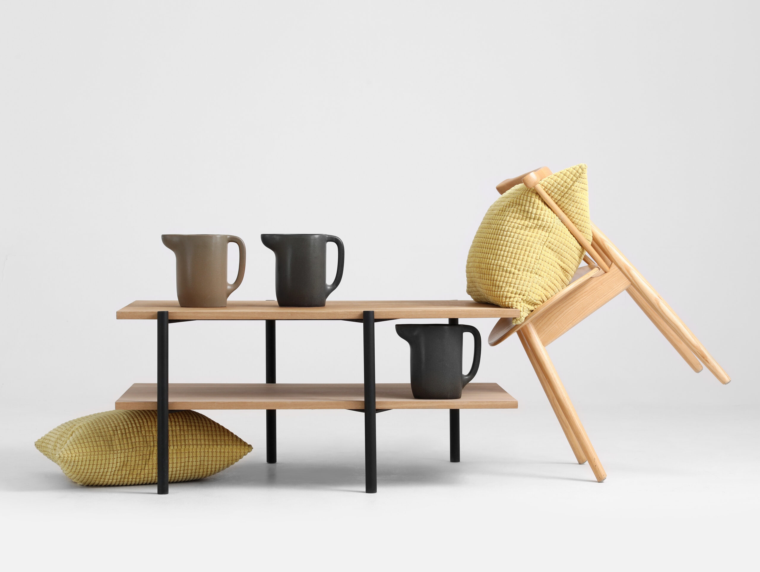 Couchtisch Eiche&Stahl Rave Couchtisch Eiche&Stahl Rave front