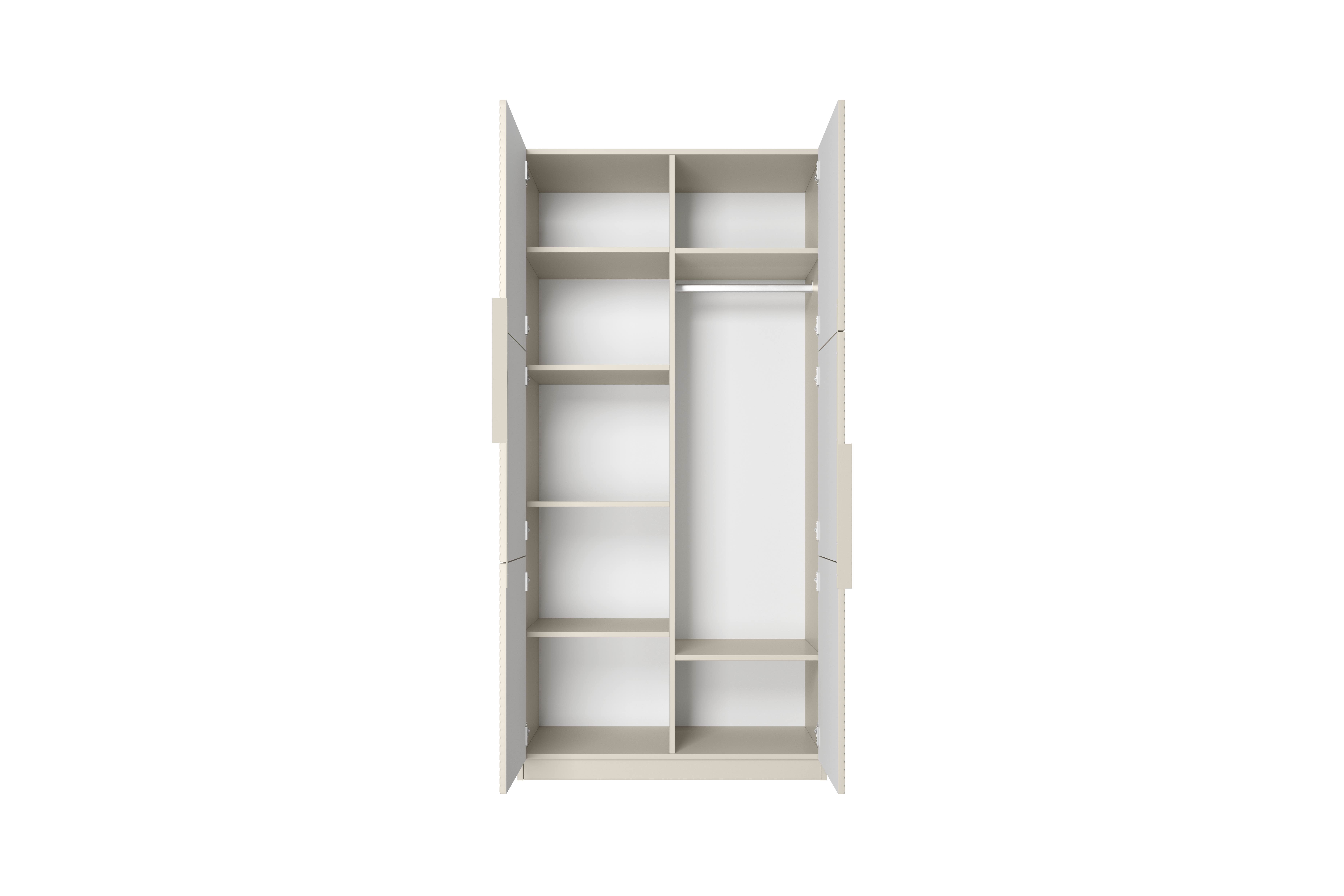 Kleiderschrank beige Asha