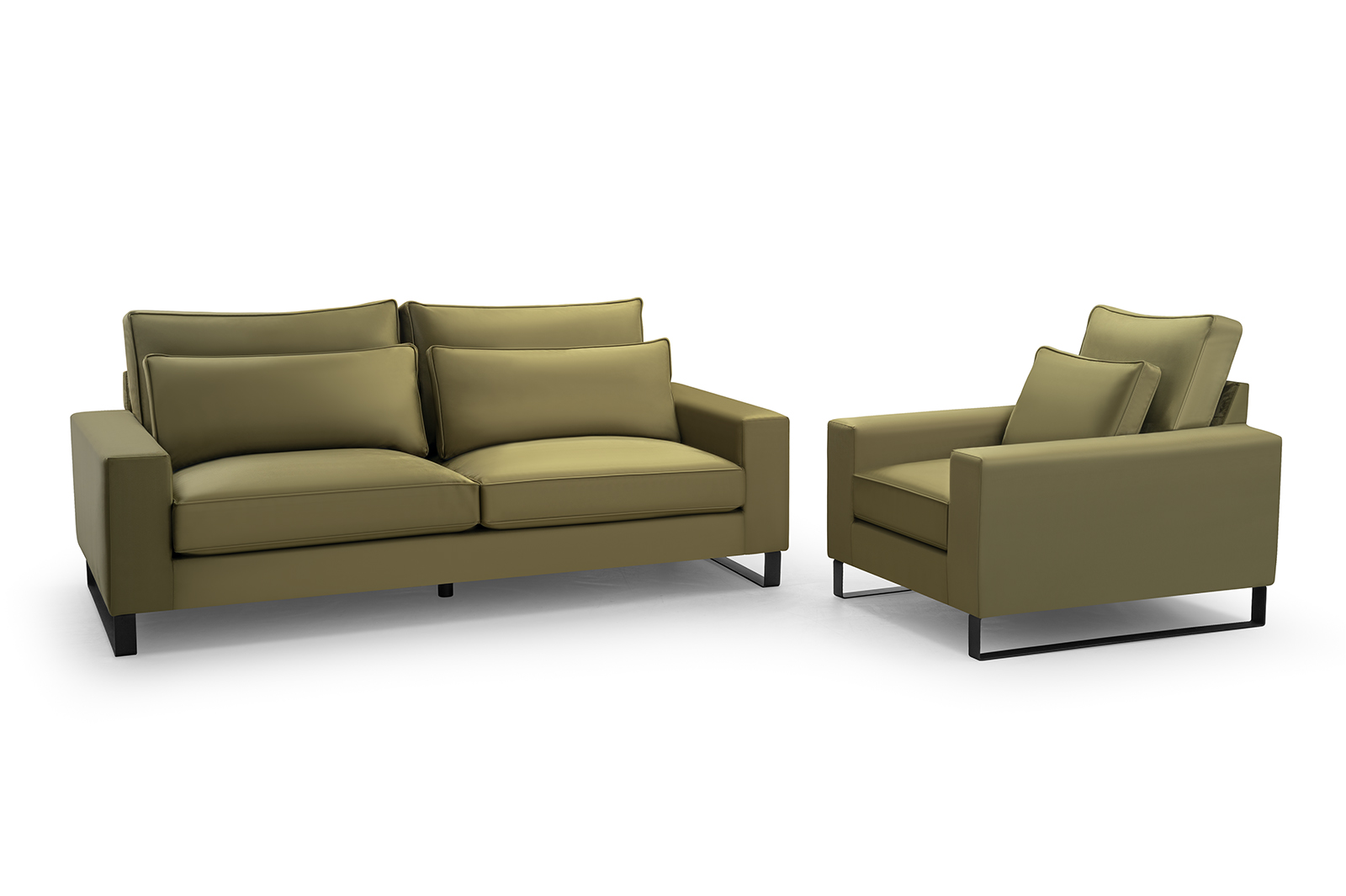 Sofa Corblack 3 mit sessel