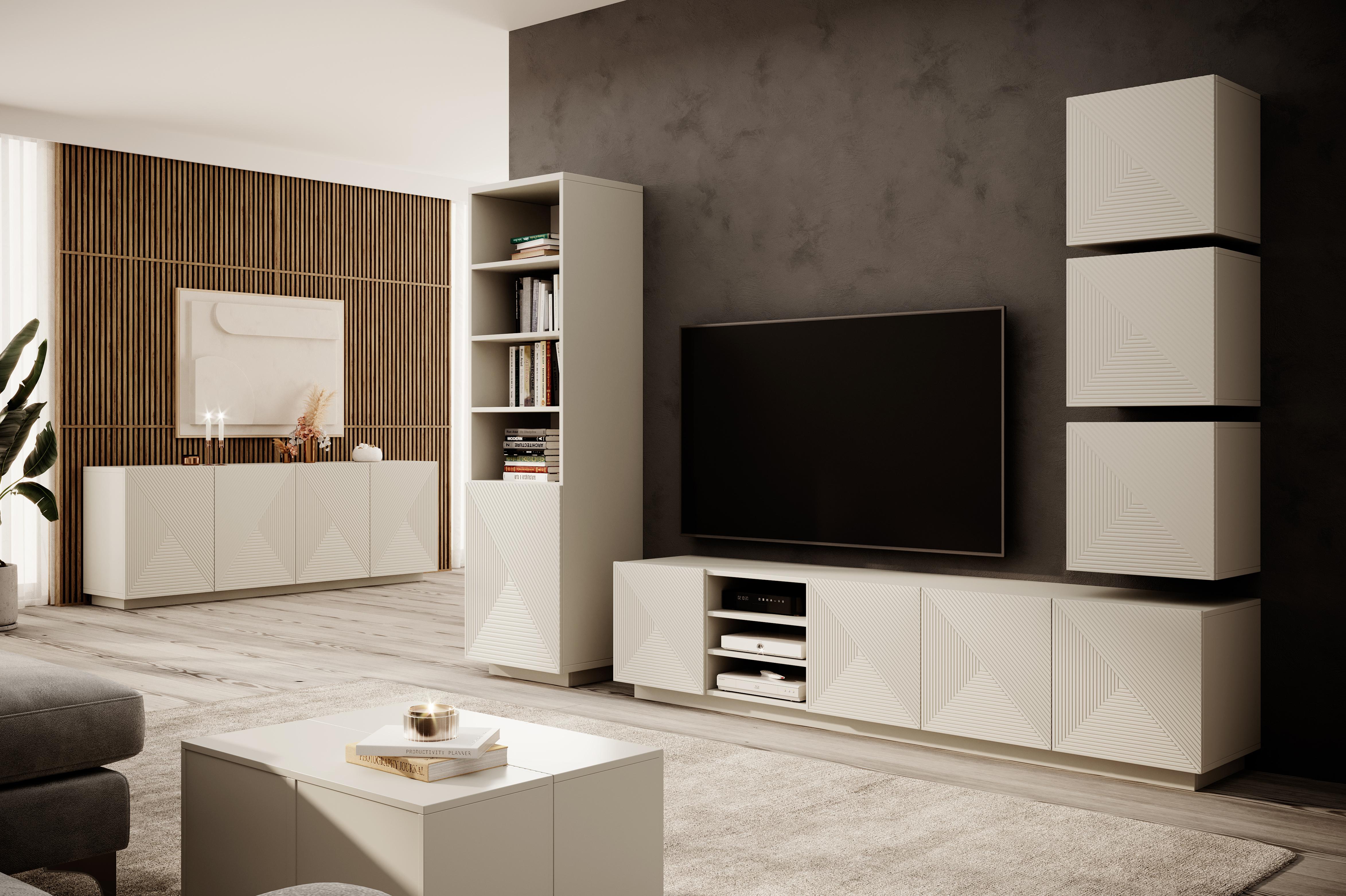 Sideboard Beige Asha 4D