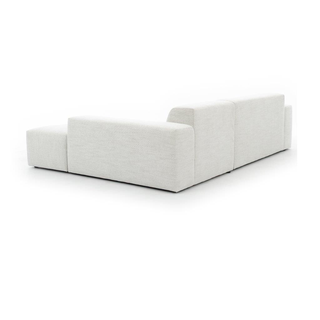 Sofa L-Form mniimalisch Zeus L weisse