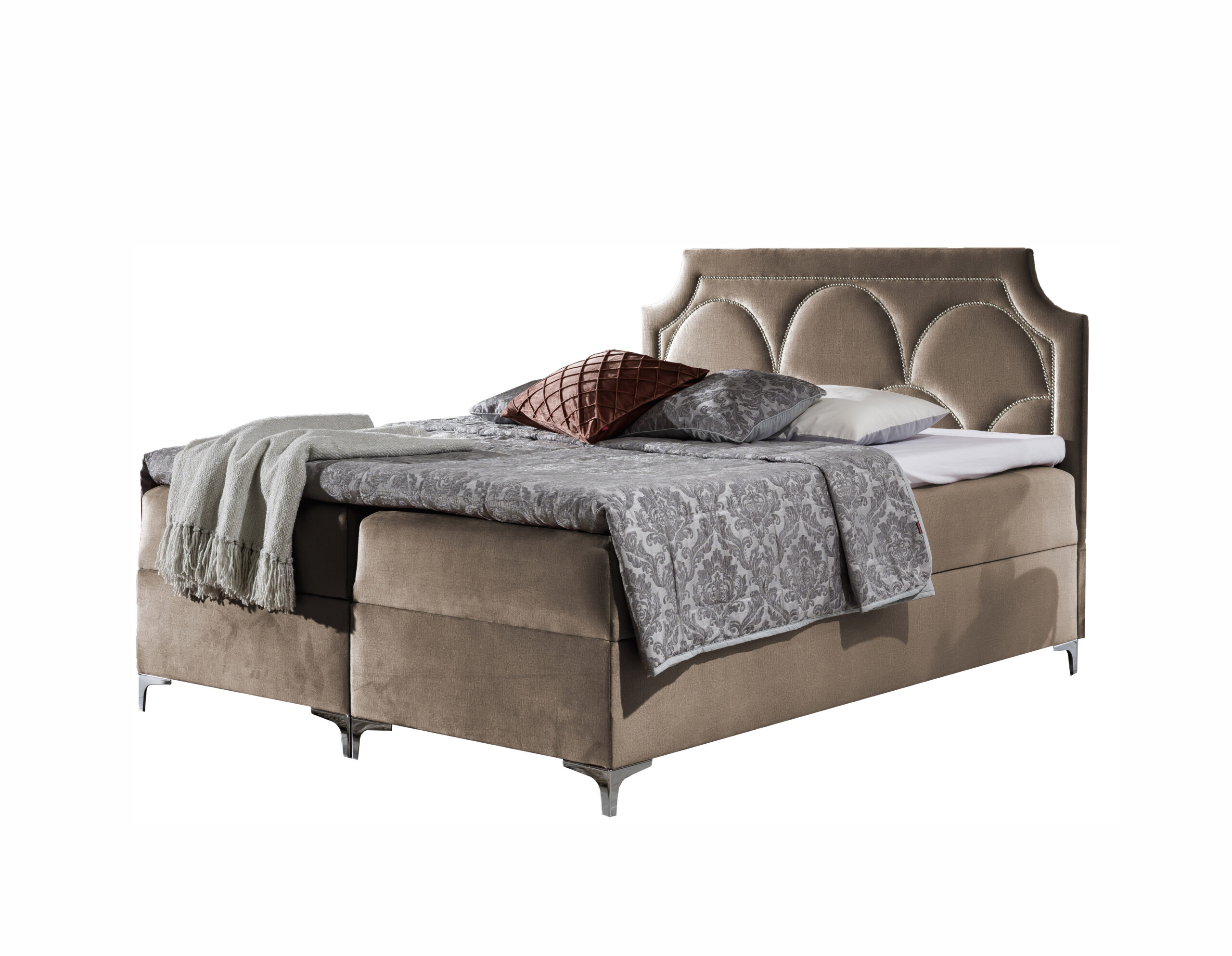 Boxspringbett mit Bettkasten Marocco