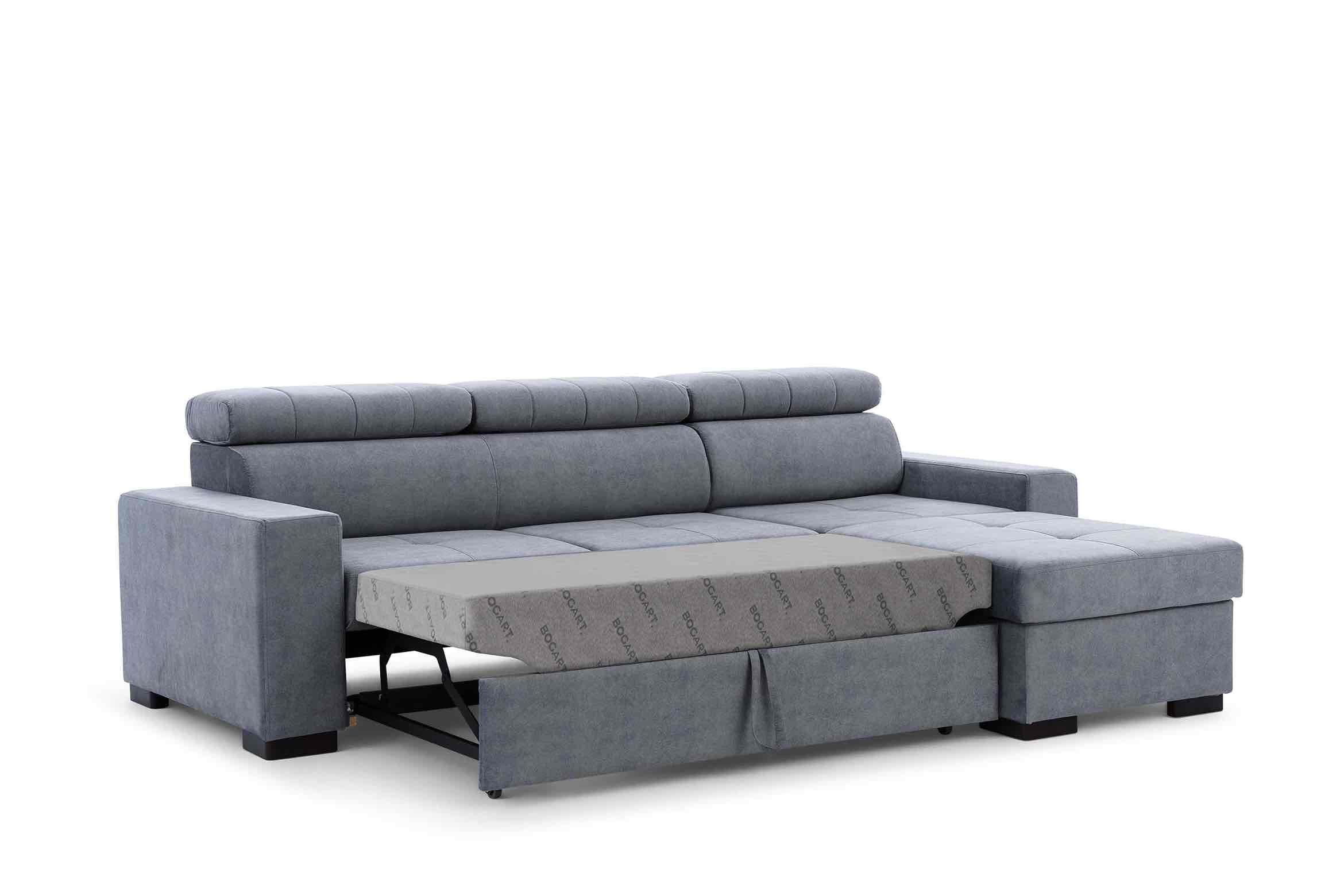 Ecksofa mit Schlaffunktion & Bettkasten Modeno mini