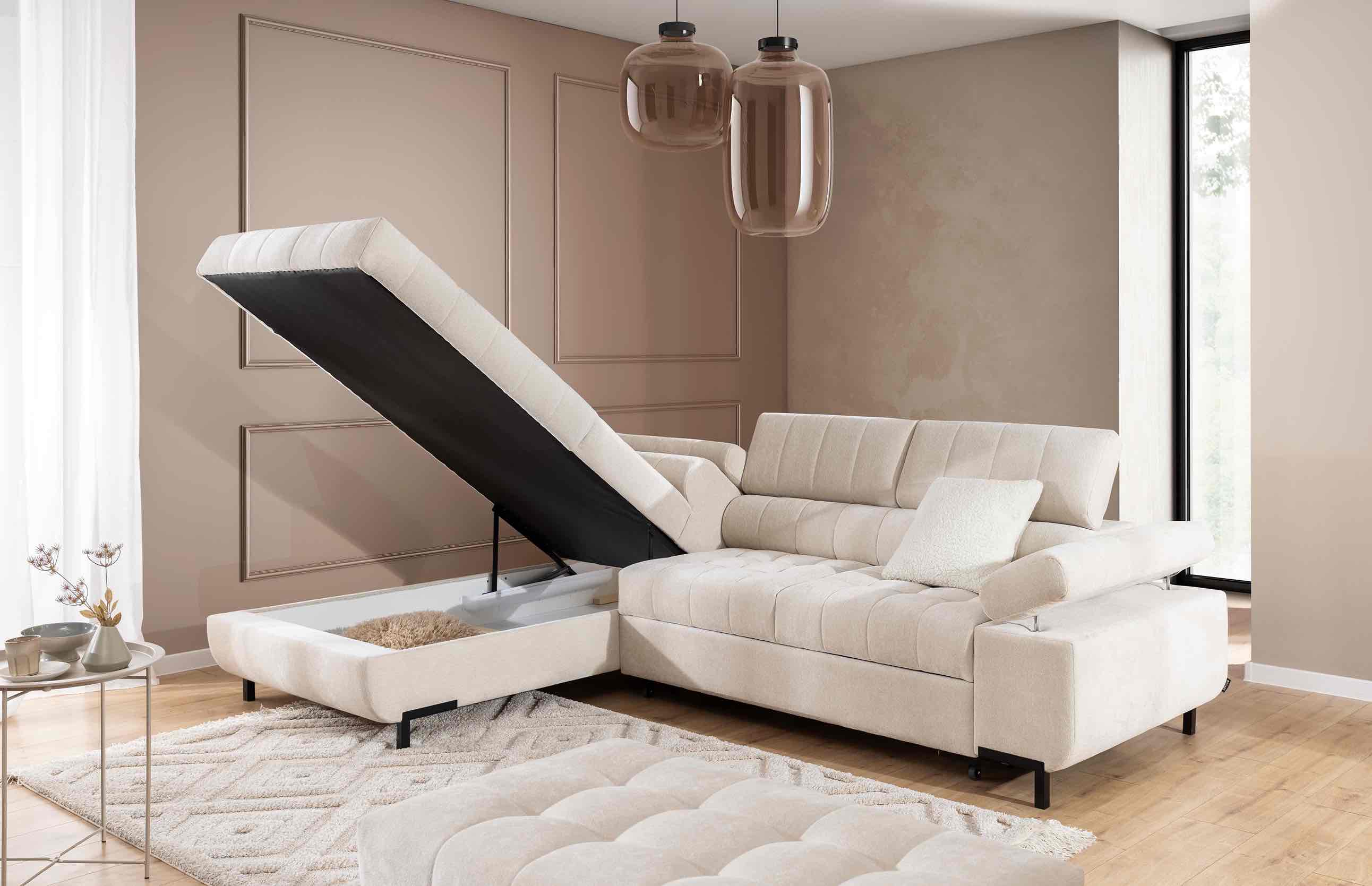 Ecksofa mit Schlaffunktion Romeo