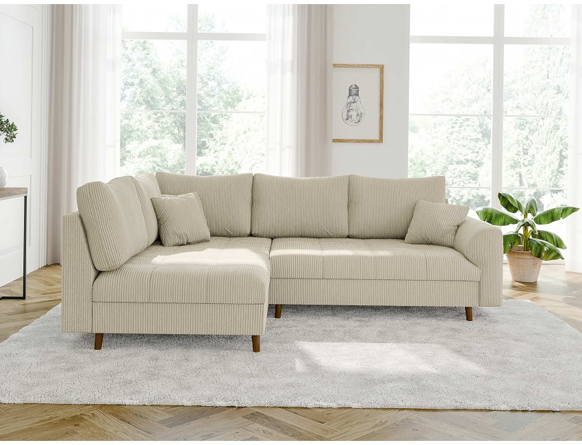 Ecksofa Cord Ariella