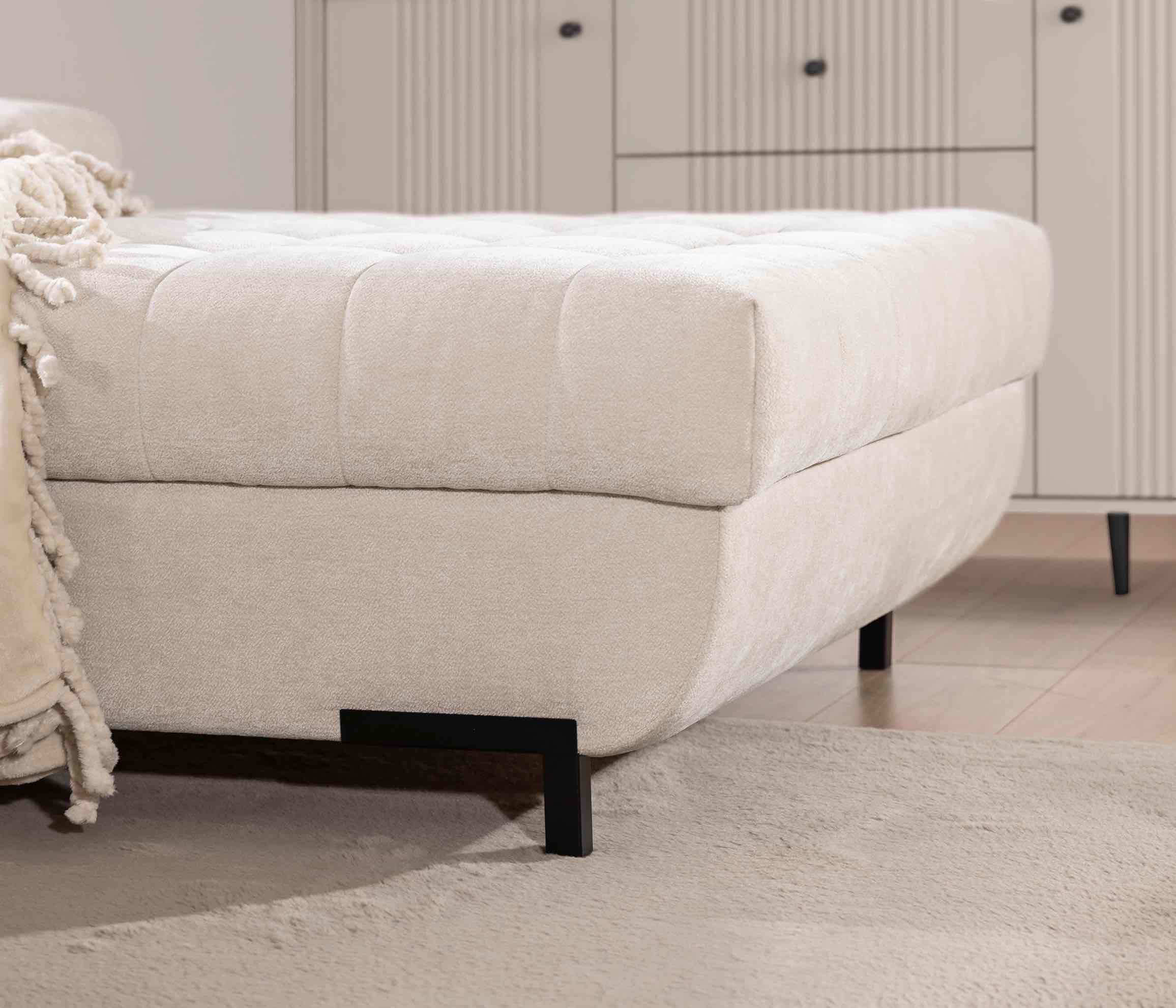 Ecksofa mit Schlaffunktion & Bettkasten Romeo mini