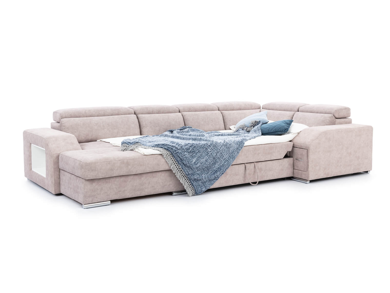 Wohnlandschaft mit Schlaffunktion & Bettkasten Tulon Wohnlandschaft mit Schlaffunktion & Bettkasten Tulon