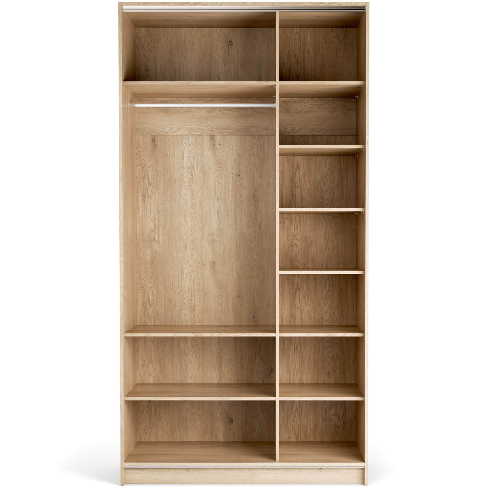 Kleiderschrank Beige Eiche 125X240 STOR